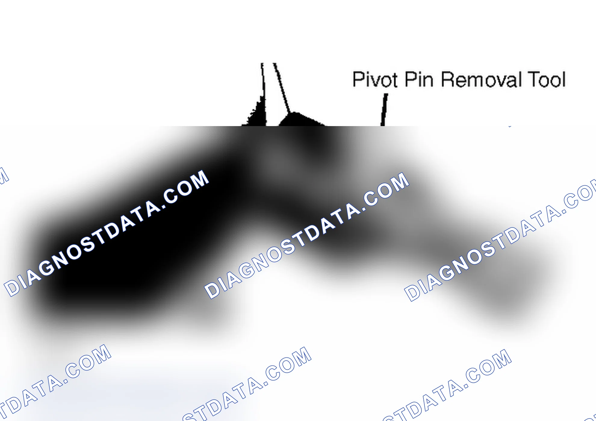 Scheme 6: Tilt Column Pivot Pin Removal