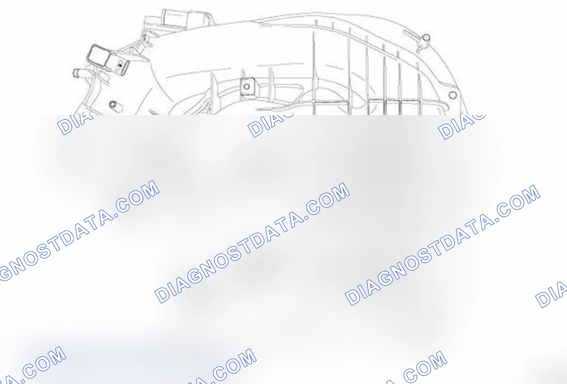 Scheme 61: UPPER INTAKE MANIFOLD