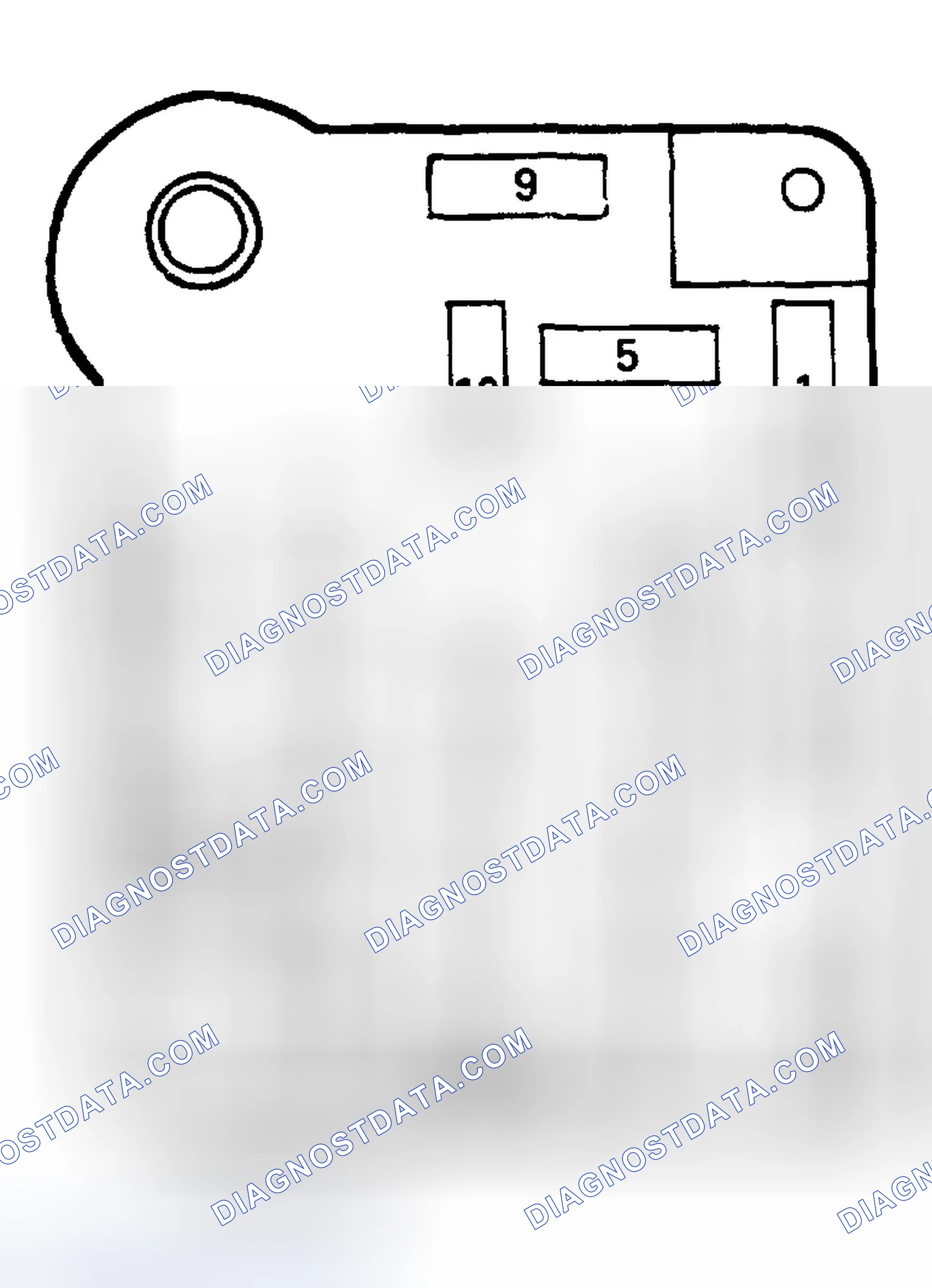 Scheme 1: INTERIOR FUSE PANEL IDENTIFICATION (E-SERIES) - 1994-96