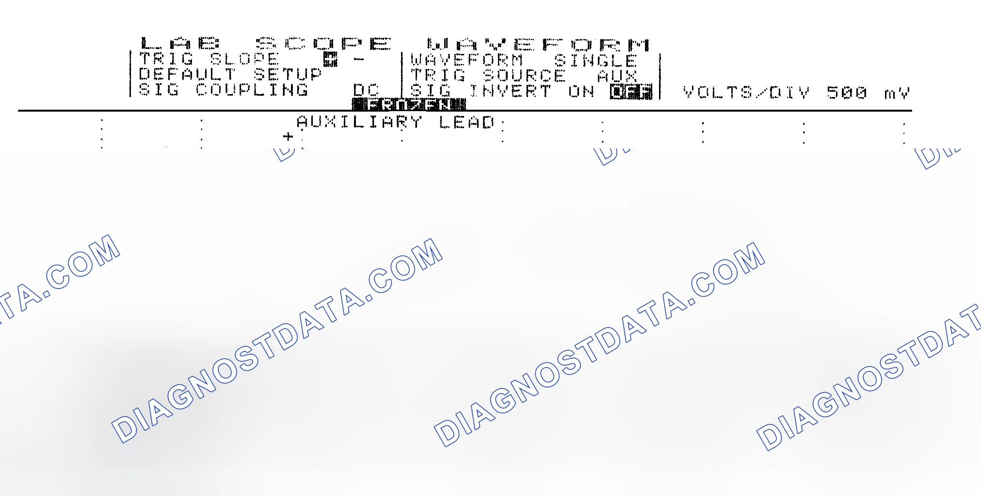 Scheme 14: Single Injector w/Excessive Current Flow - Current Pattern