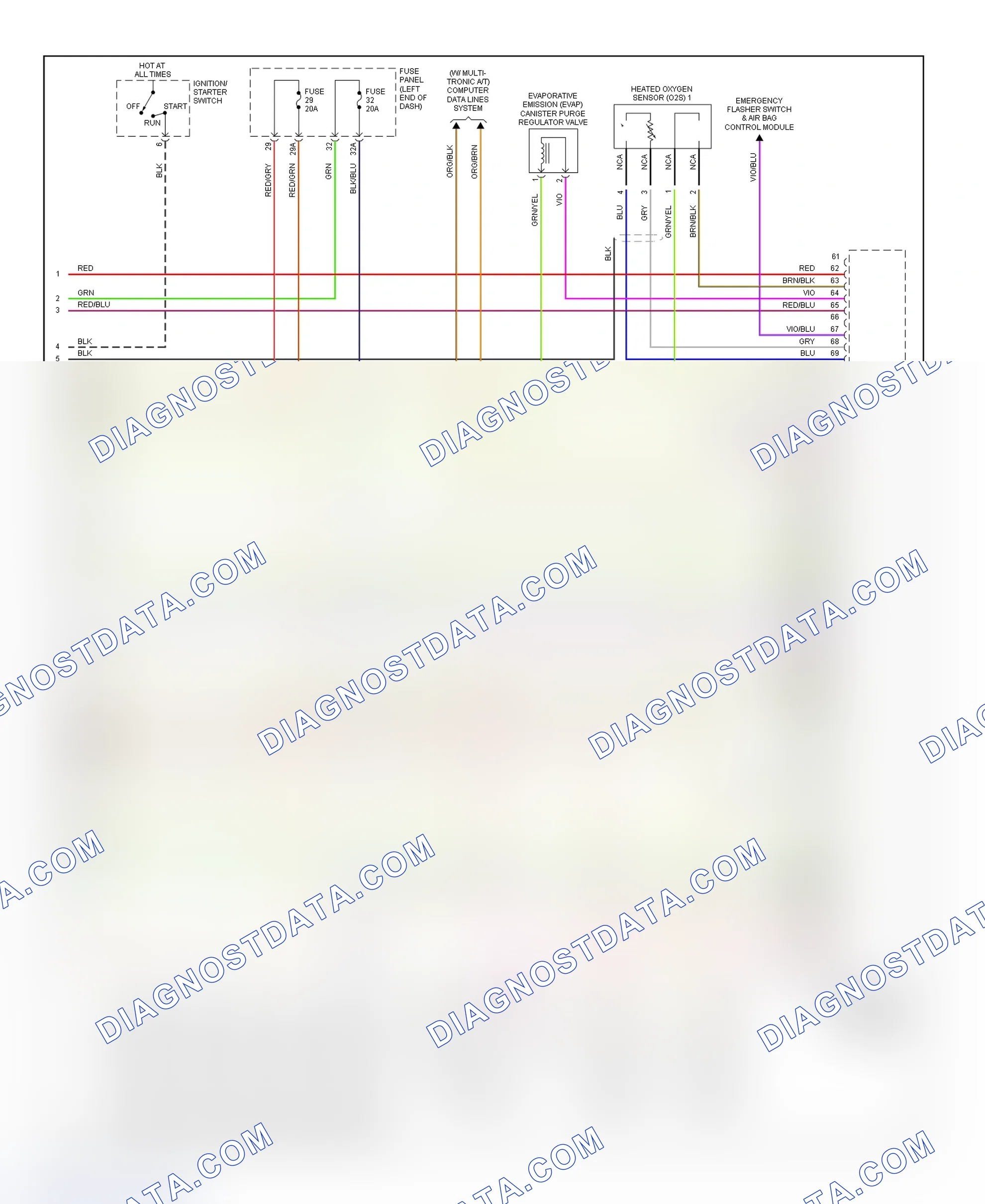 Scheme 16: Wiring Diagram (A6 3.0L - 4 Of 4)