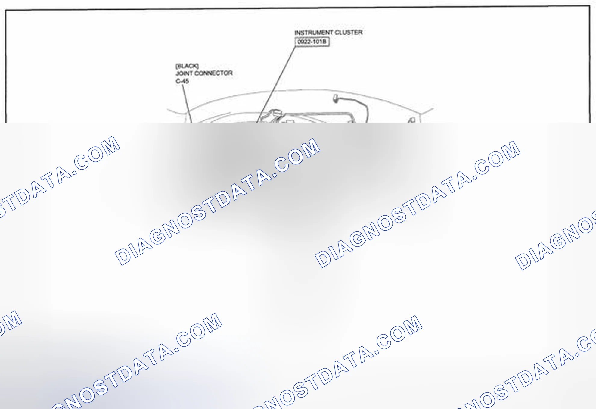 Scheme 388: Instrument Cluster Wiring Diagram - 0922-1c (2 Of 2)