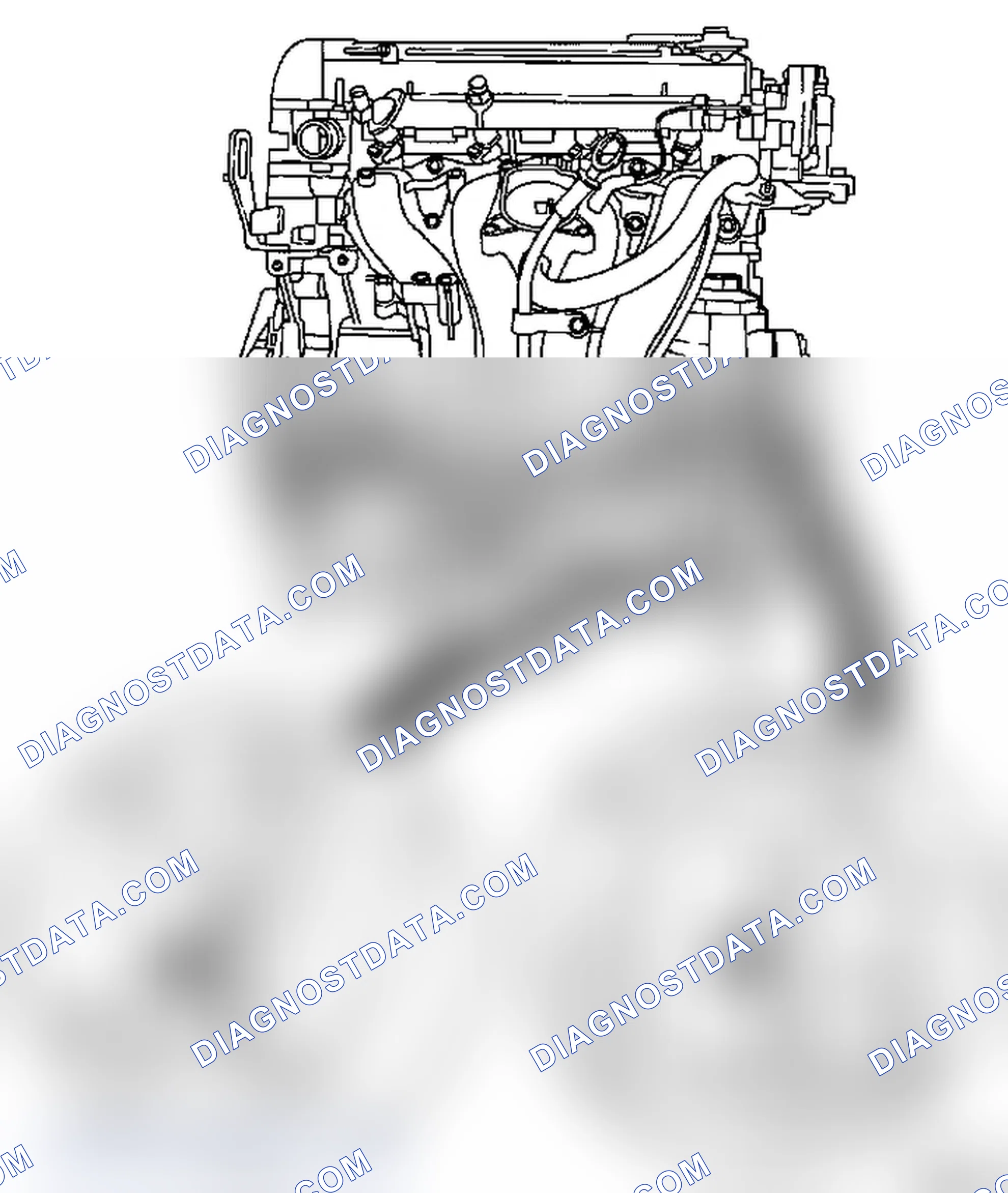 Dohc-Petrol Engine (Z 22 SE) - Engine Identification/engine Serial No.