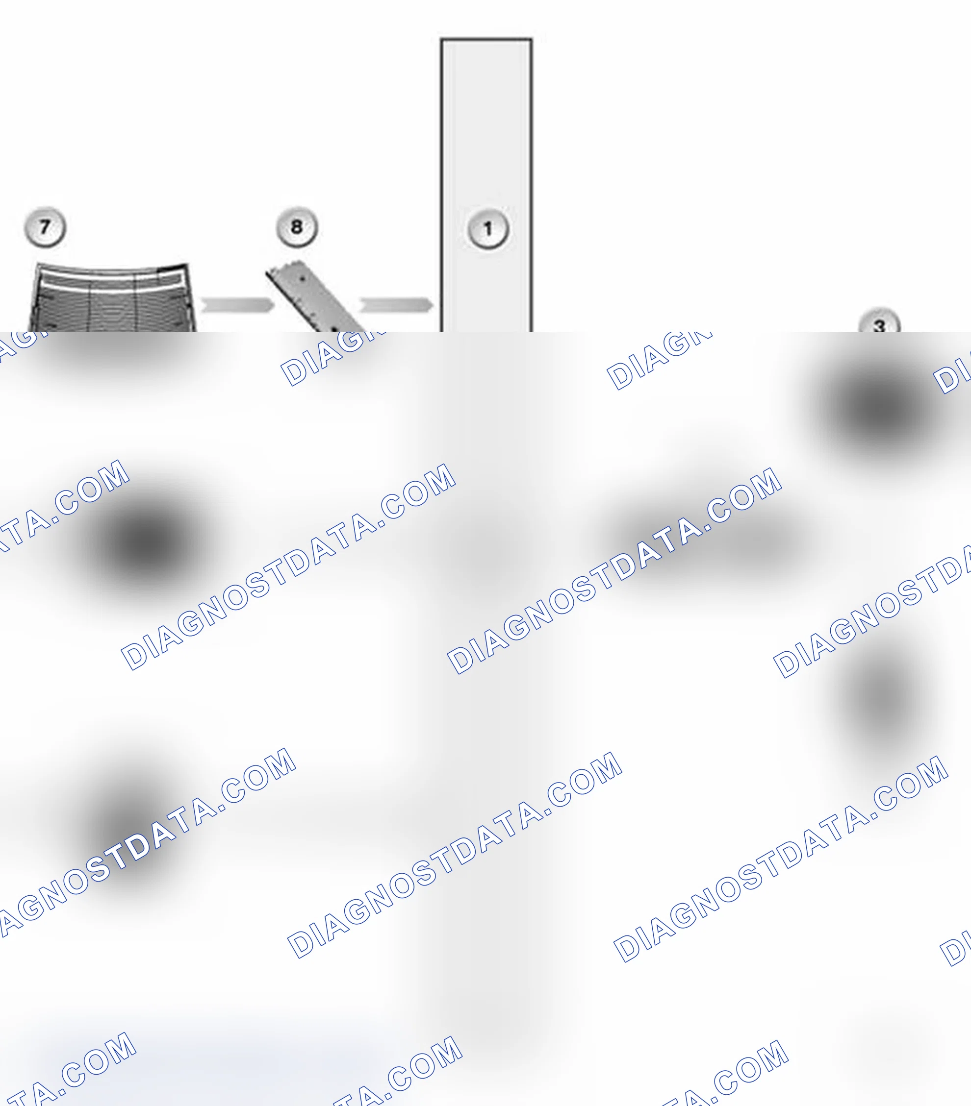 Scheme 25: E60, E61, E63, E64 - System Overview Of TV In Front Without Amplifier