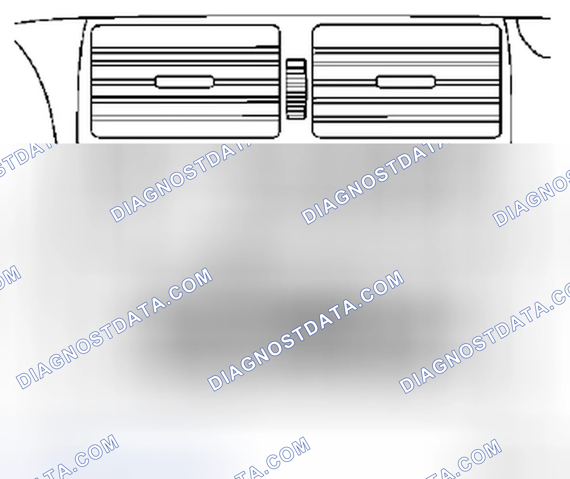 Scheme 124: Recirculated air button, location - GF83.40-P-2102-02A