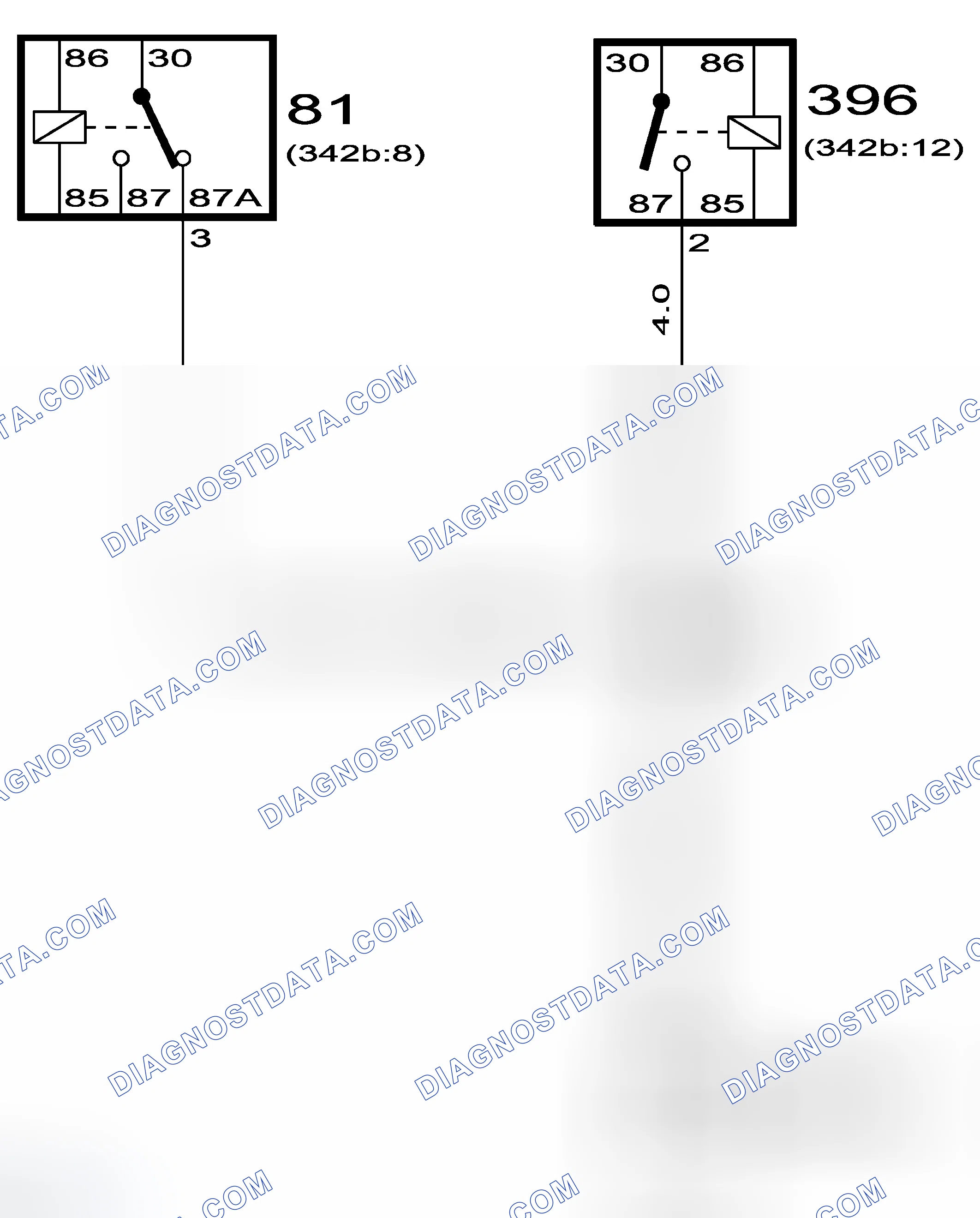 Scheme 123: Crimp J5, front wiring harness