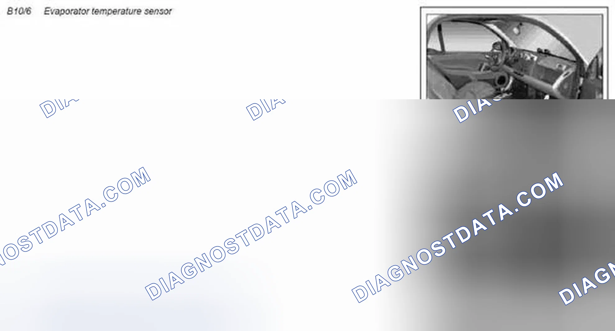 Scheme 13: Evaporator temperature sensor, component description - GF83.57-P-2126MCC