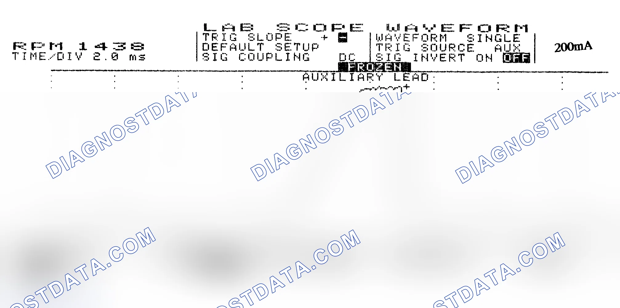 Scheme 15: Single Injector w/Normal Current Flow - Current Pattern