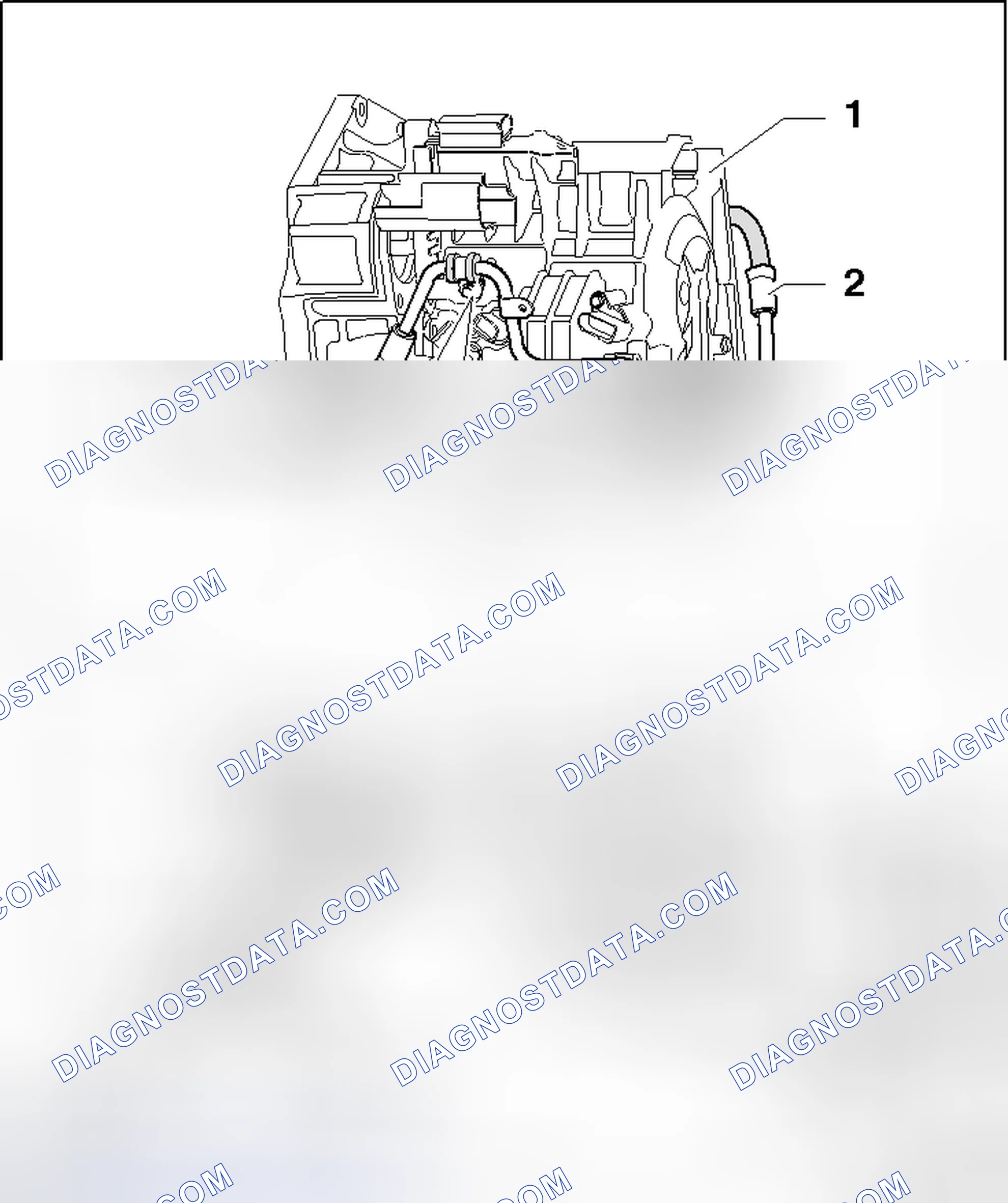 Scheme 25: PRESSURIZED LINE AND RETURN HOSE OVERVIEW