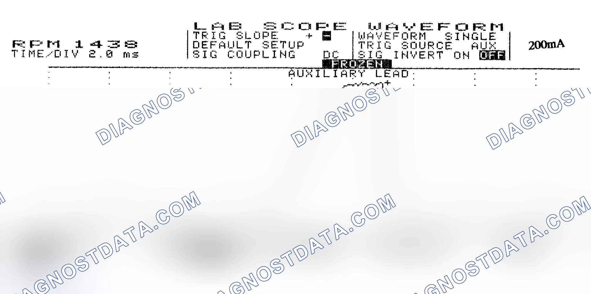 Scheme 15: Single Injector w/Normal Current Flow - Current Pattern