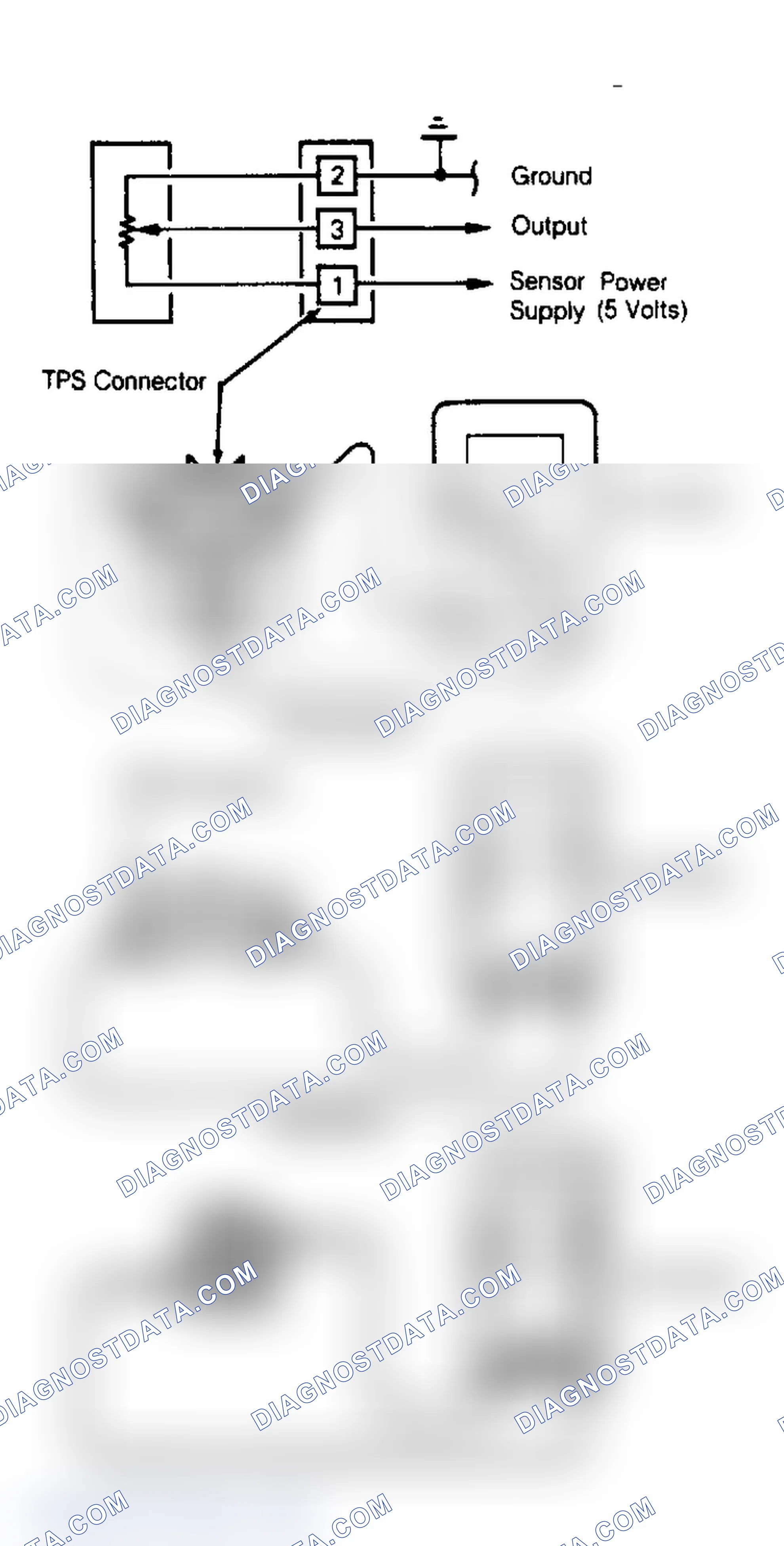 Scheme 18: Throttle Position Sensor (Van/Wagon)