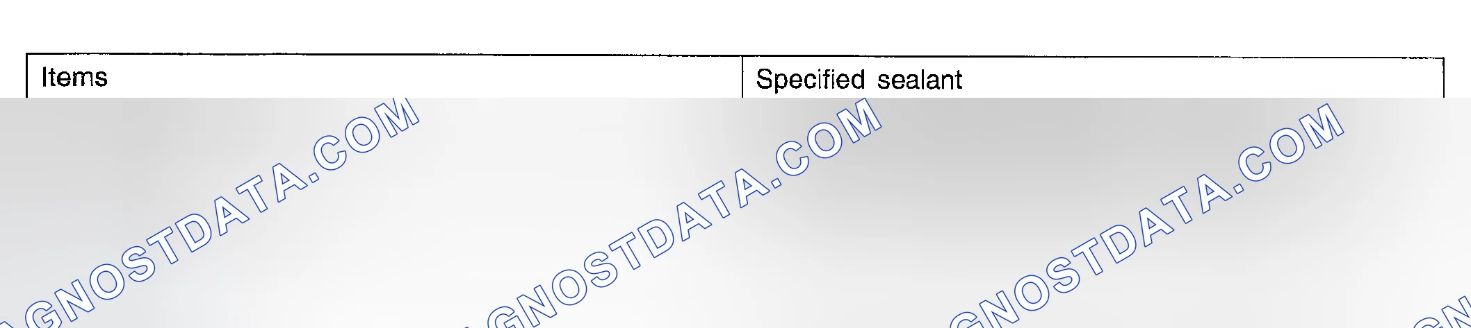 Scheme 17: SEALANTS