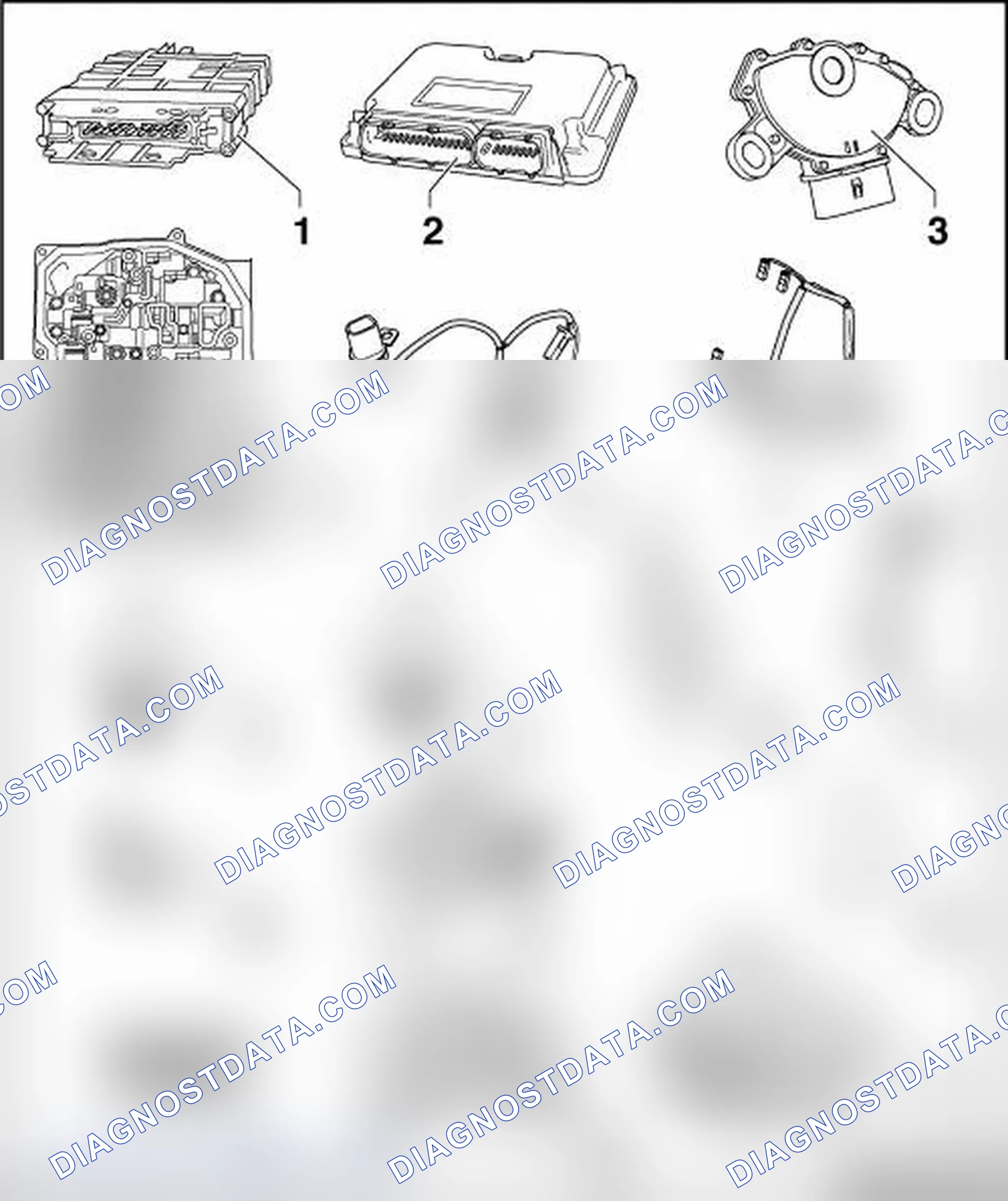 Scheme 3: ELECTRICAL AND ELECTRONIC COMPONENT LOCATIONS