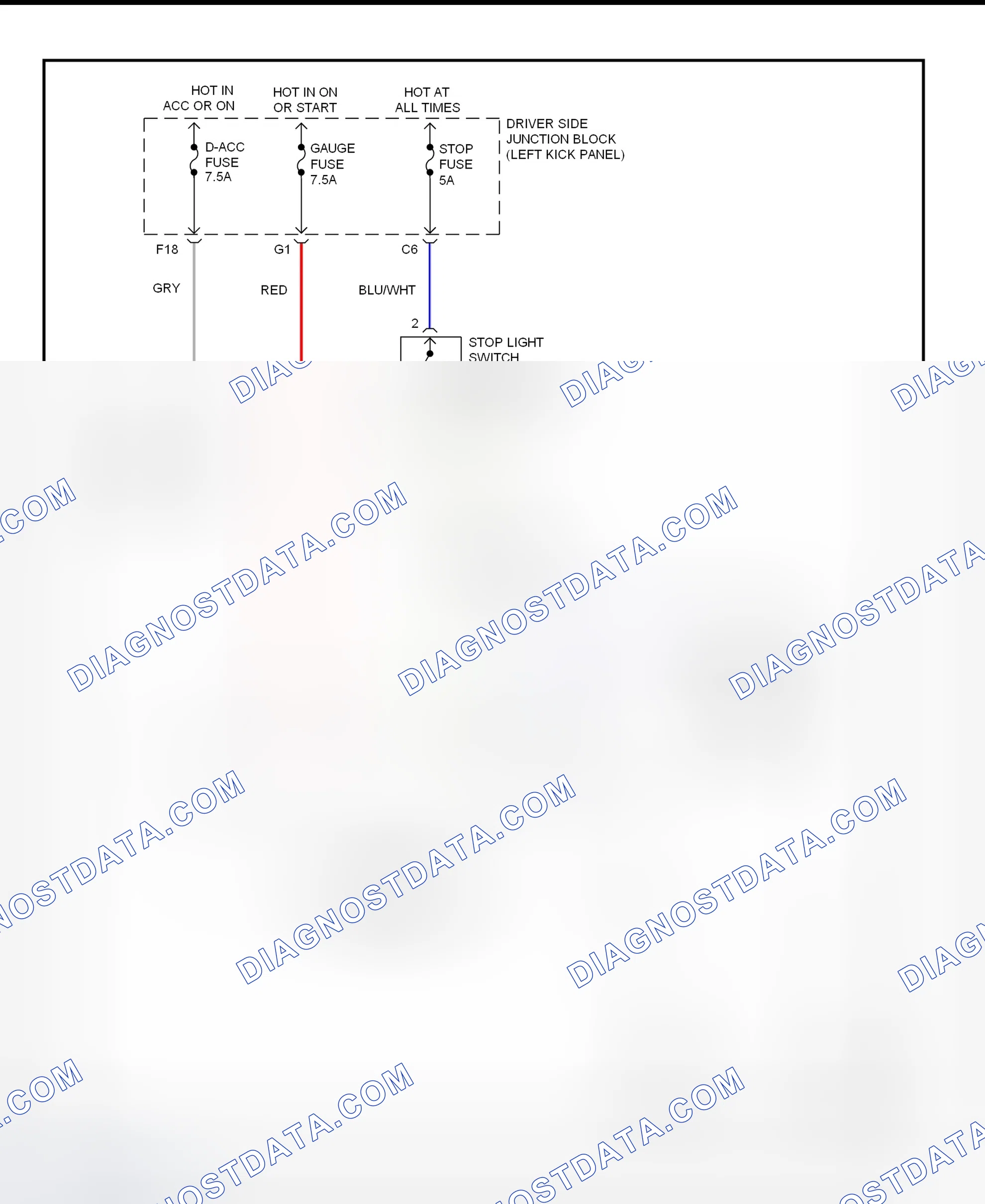 Scheme 293: Shift Interlock System Wiring Diagram (2001 - Lexus LS430)
