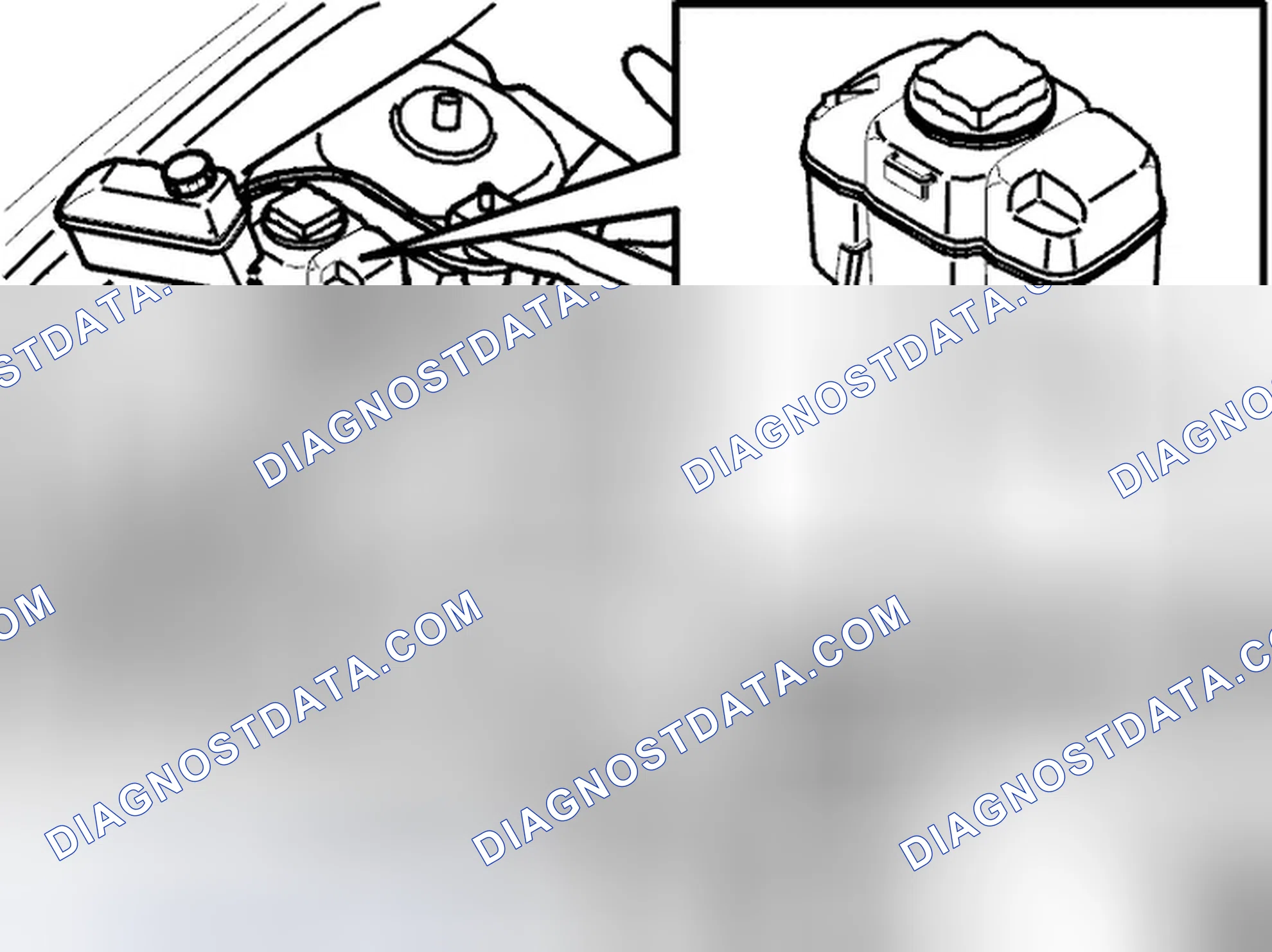 Scheme 14: Engine coolant level sensor