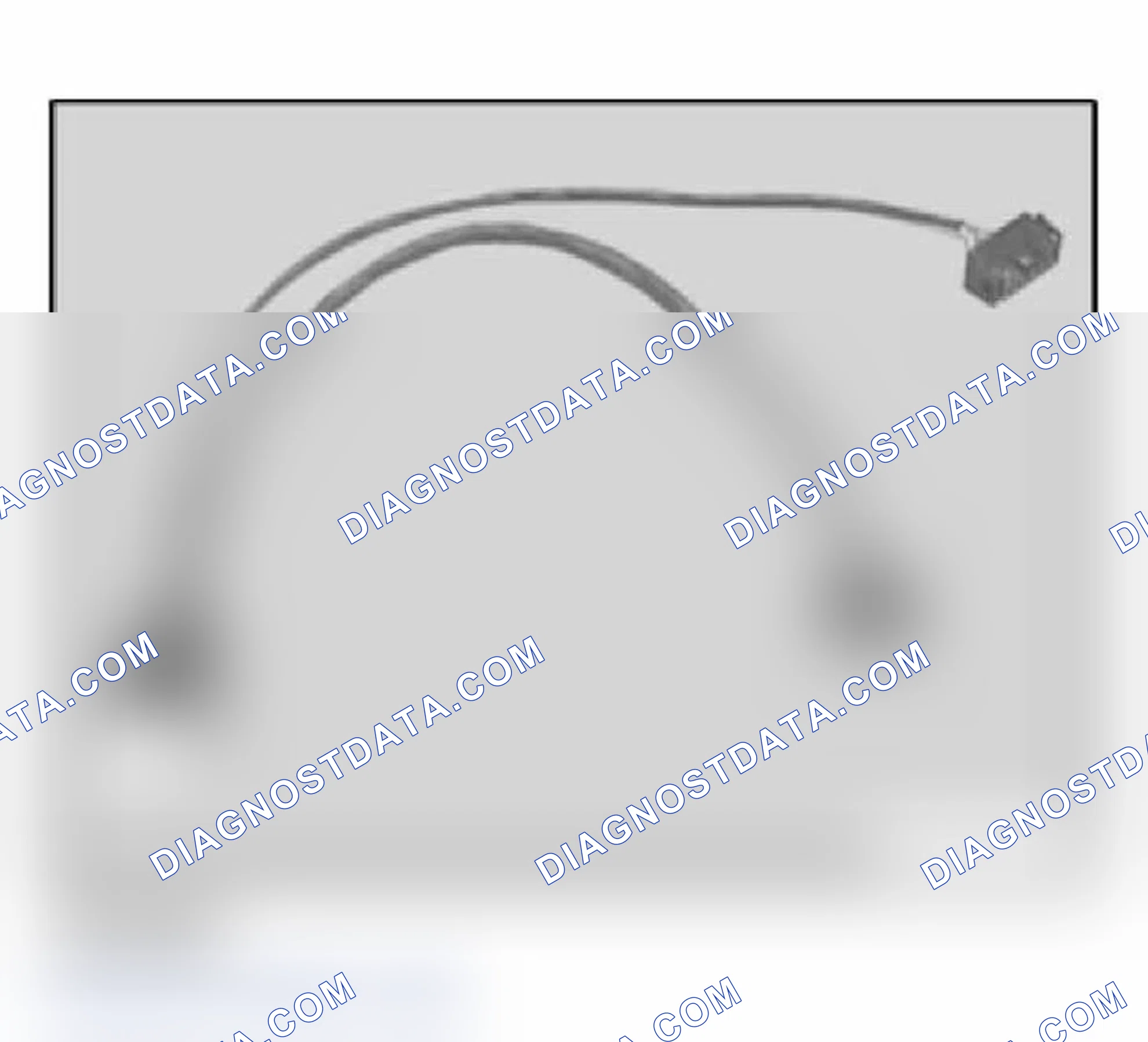 Scheme 10: 61 3 080 V-adapter lead for transfer case - ECU E83 (8-pin)