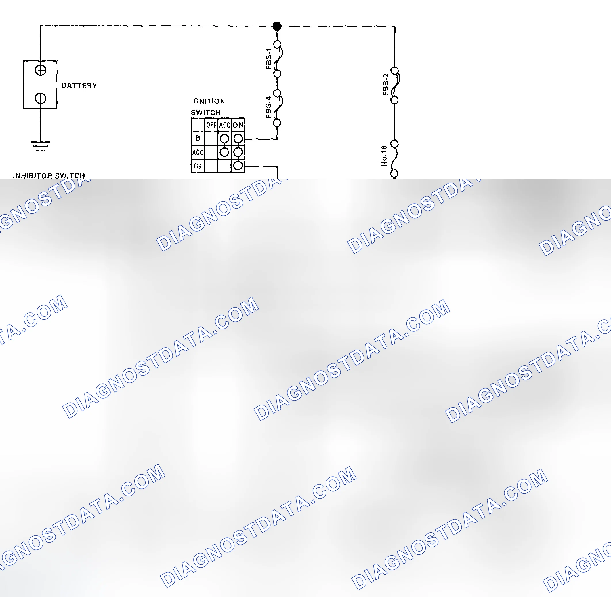 Scheme 61: SELECT LEVER SHIFT LOCK CANNOT BE RELEASED