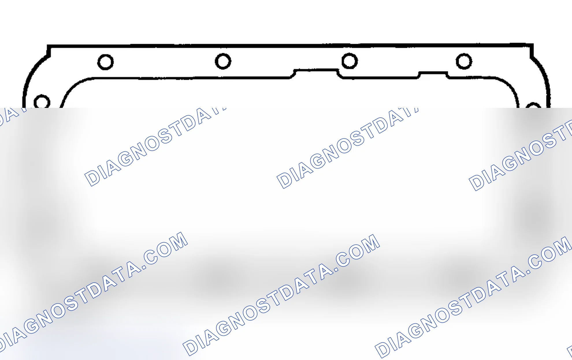 Scheme 1: OIL PAN GASKET
