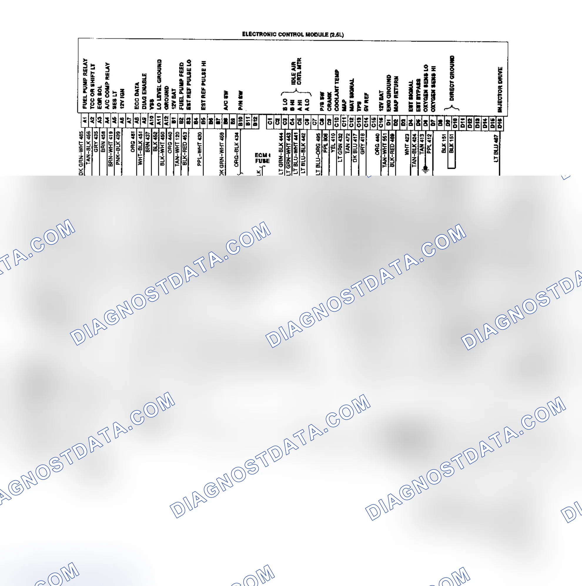 Scheme 23: "S" & "T" Series 2.5L TBI/CCC Wiring Diagram