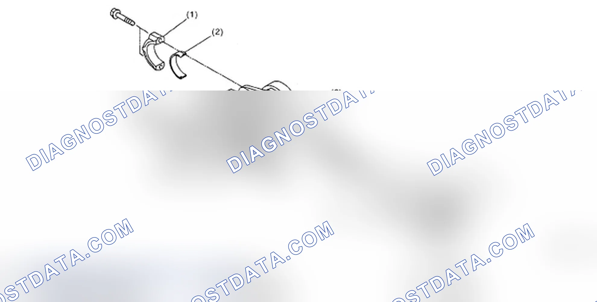 Fig. 189: Identifying Connecting Rod Cap, Connecting Rod Bearing, Second Ring And Snap Ring