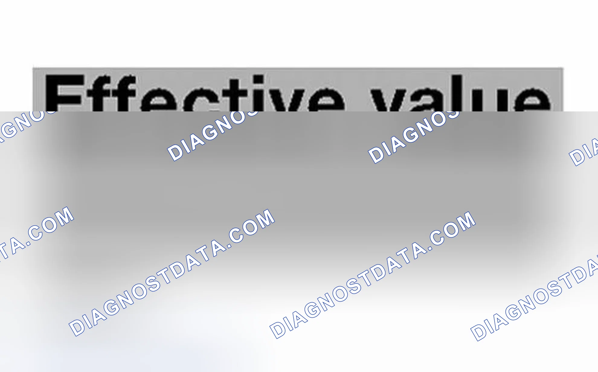 Scheme 550: Identifying Effective Value