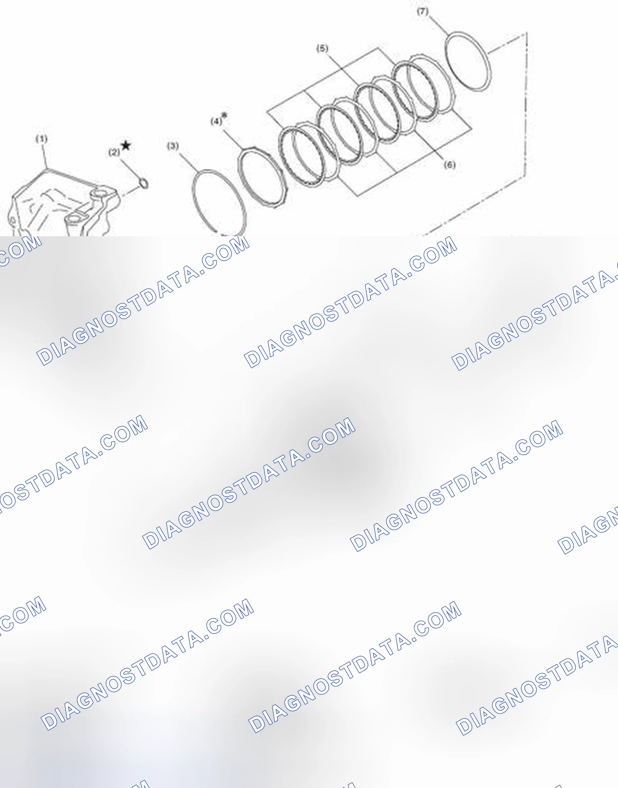 Scheme 579: REVERSE BRAKE ASSEMBLY