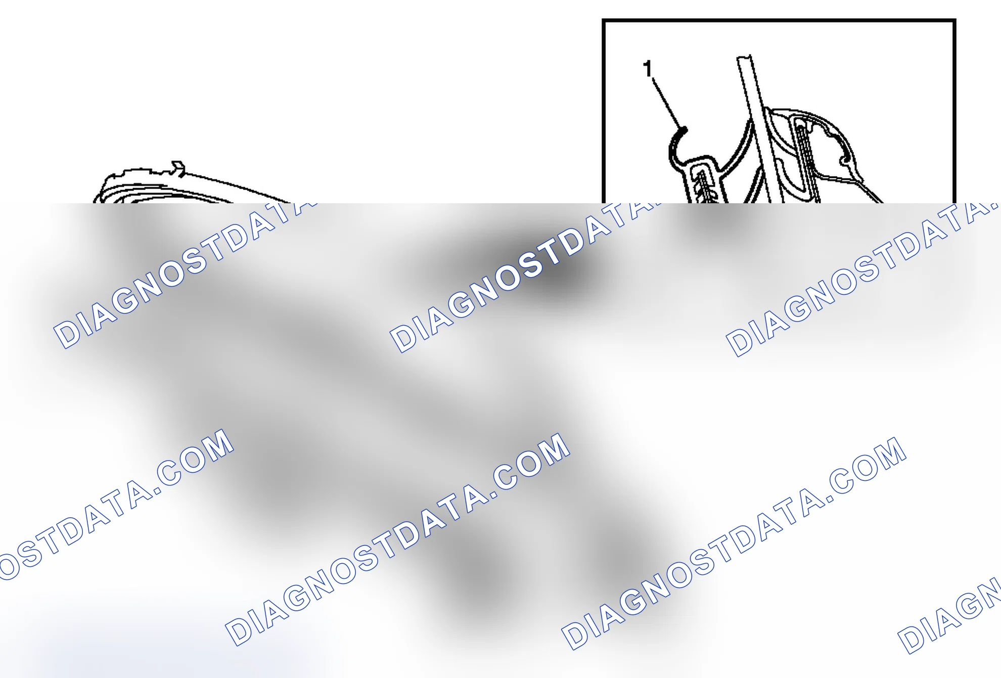 Scheme 20: Rear Side Door Window Inner Sealing Strip Replacement