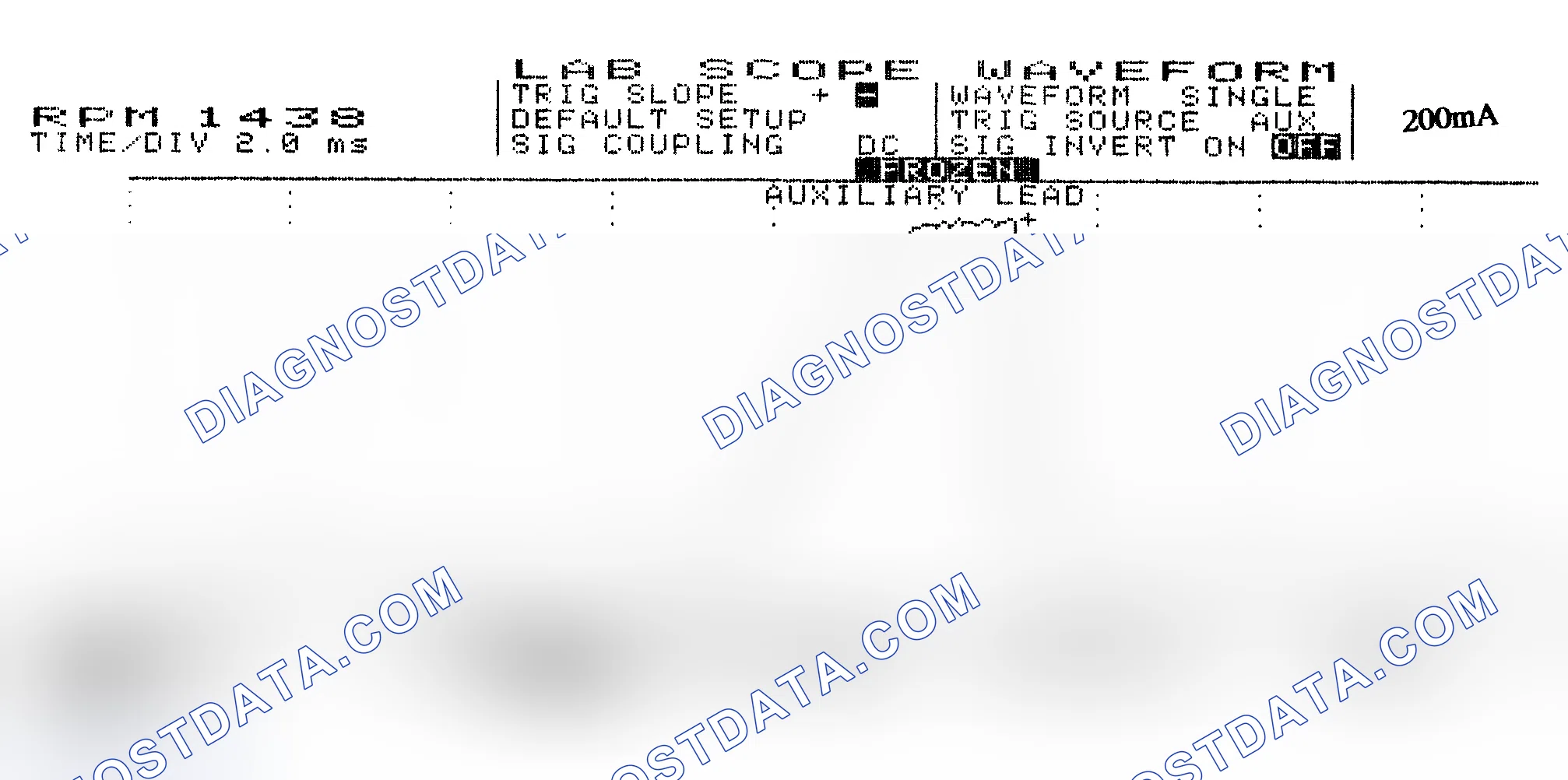 Scheme 15: Single Injector w/Normal Current Flow - Current Pattern