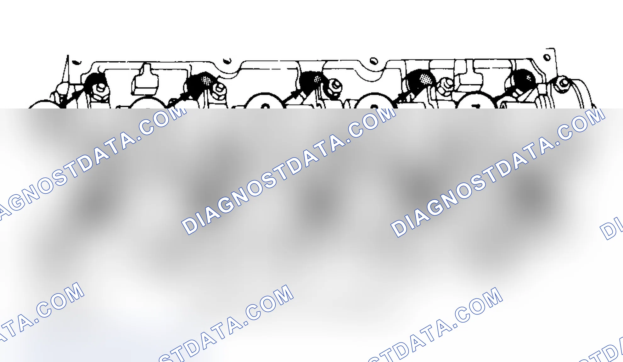 Scheme 3: Typical Cylinder Head Tightening or Loosening Sequence