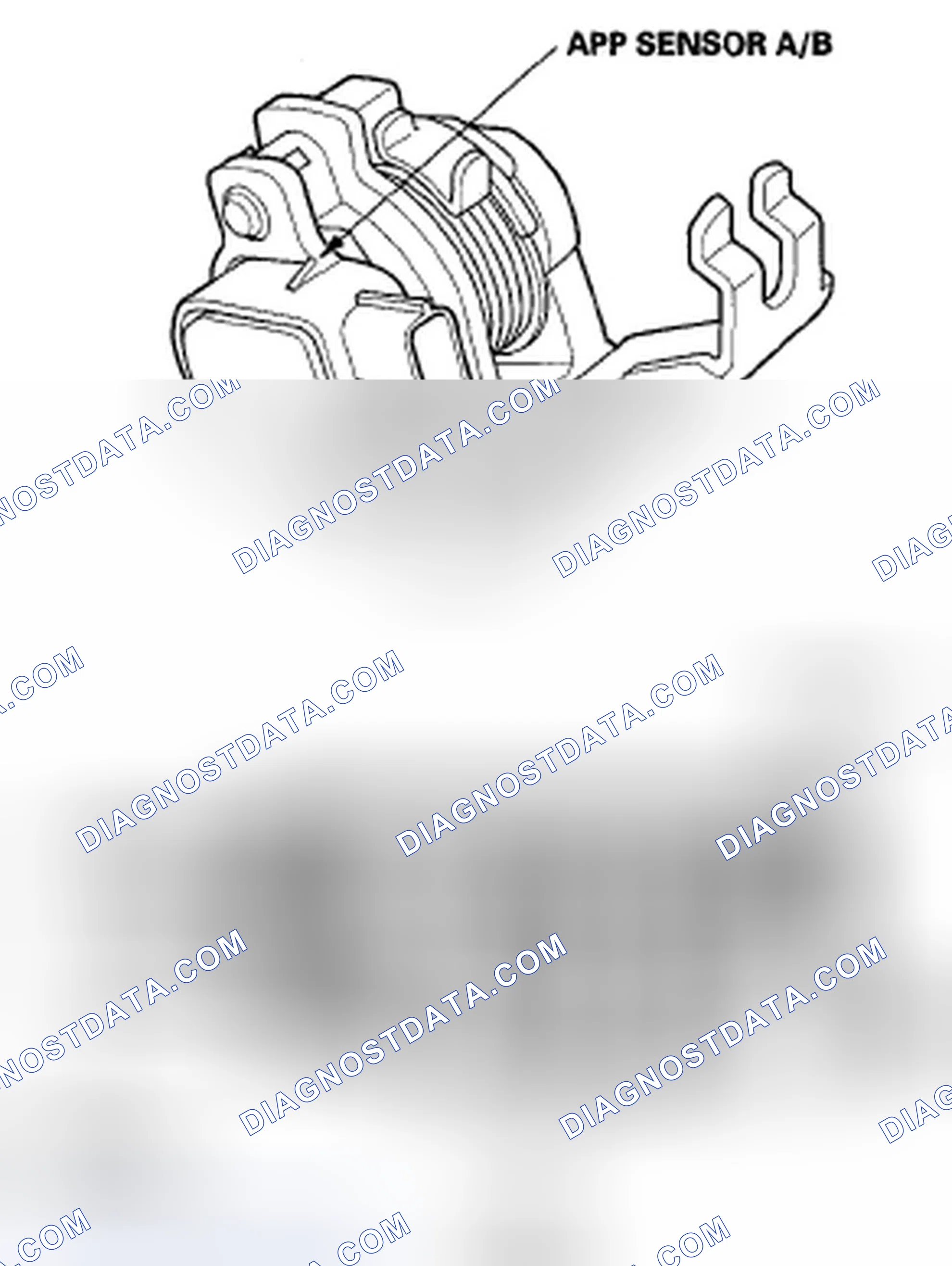 Scheme 230: Accelerator Pedal Position (APP) Sensor