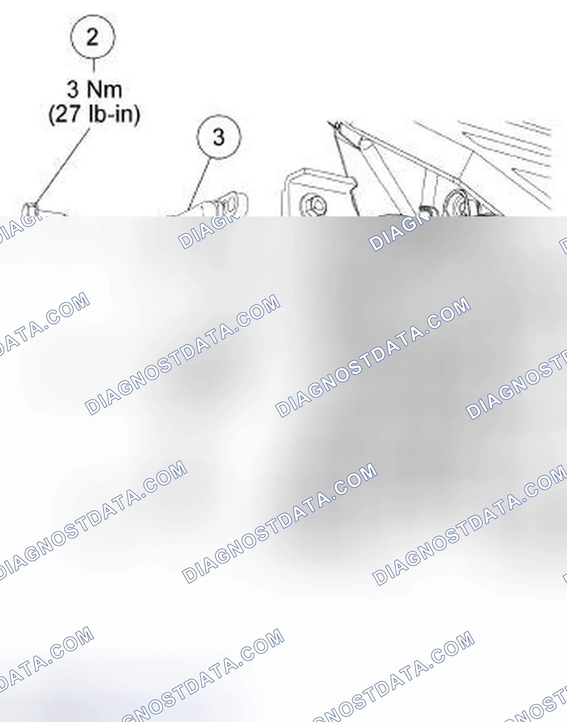 Scheme 207: Mode Door Actuator - Defrost/Panel/Floor Door