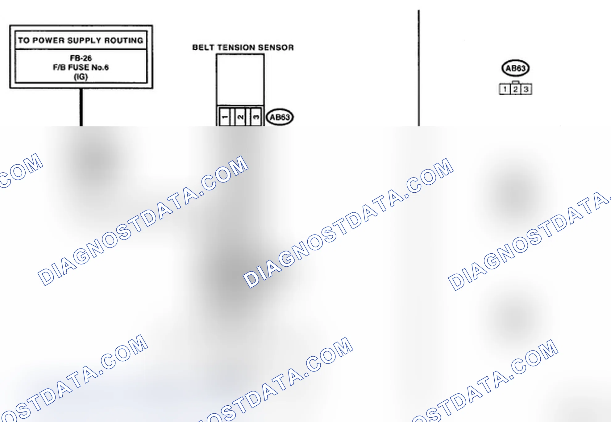 Scheme 100: Wiring Diagram - Belt Pretensioner Failure