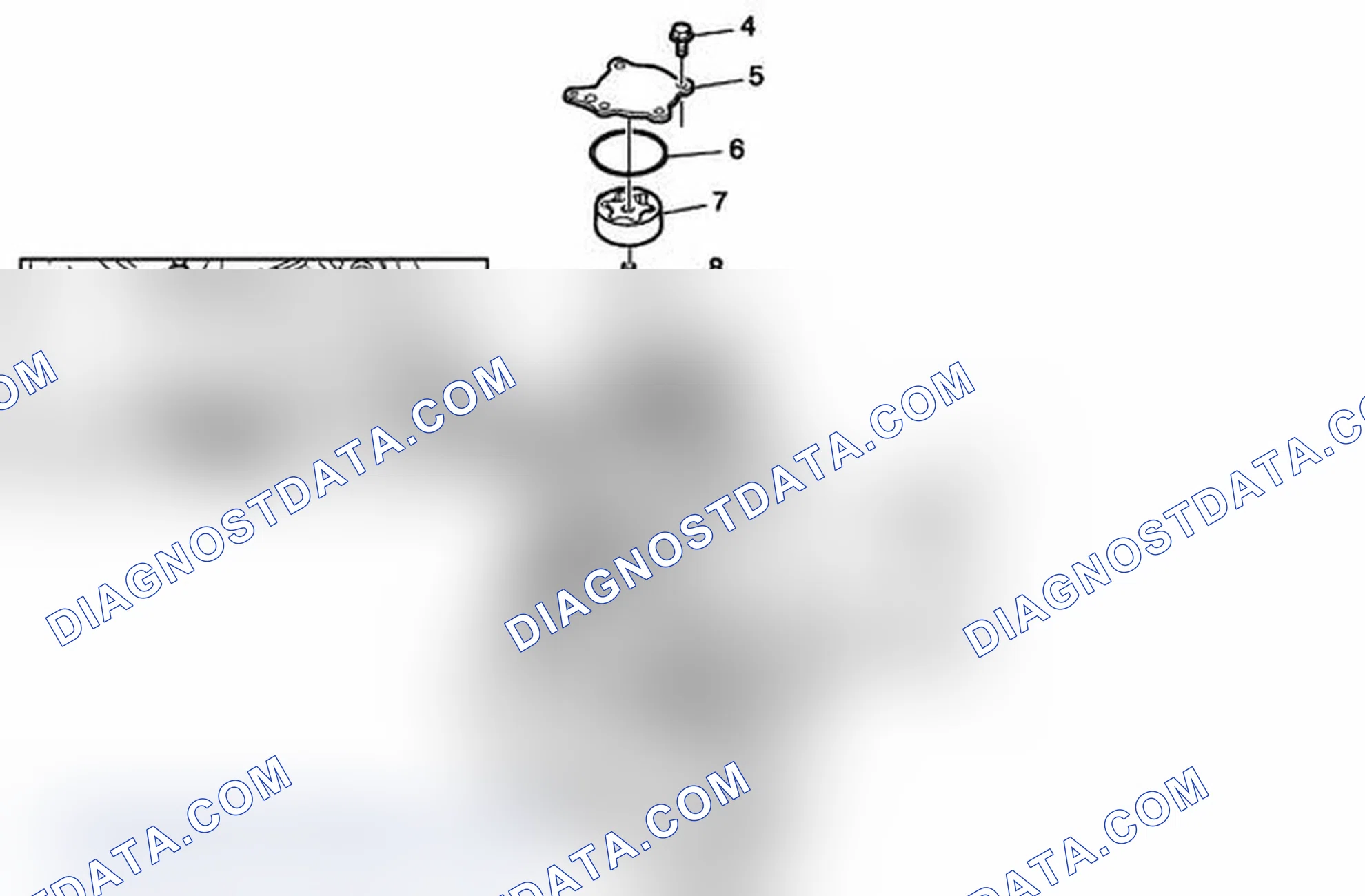 Scheme 10: Oil Delivery Tube and Oil Pump Removal