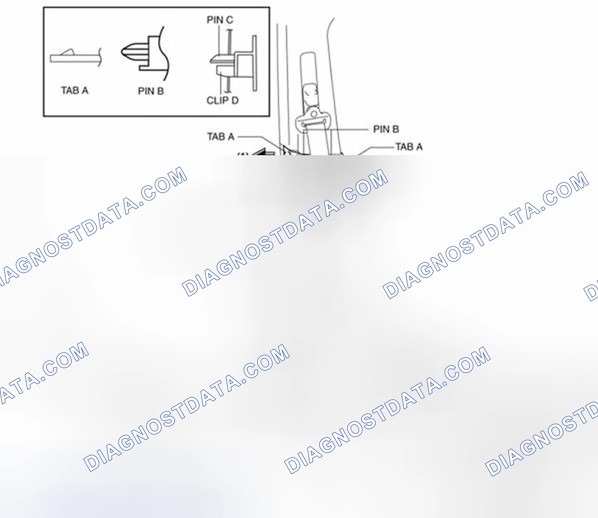 Scheme 116: B-PILLAR LOWER TRIM REMOVAL/INSTALLATION