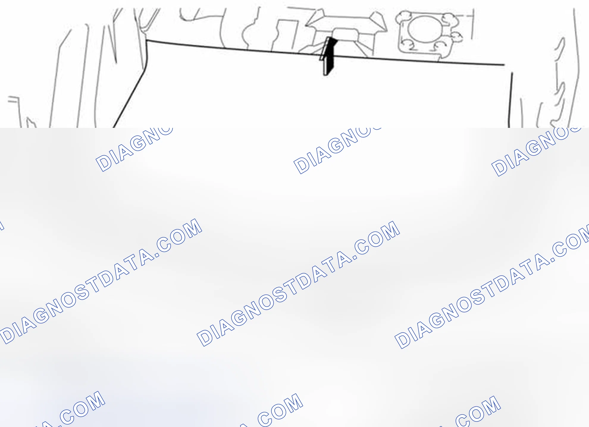 Scheme 153: TRUNK BOARD REMOVAL/INSTALLATION