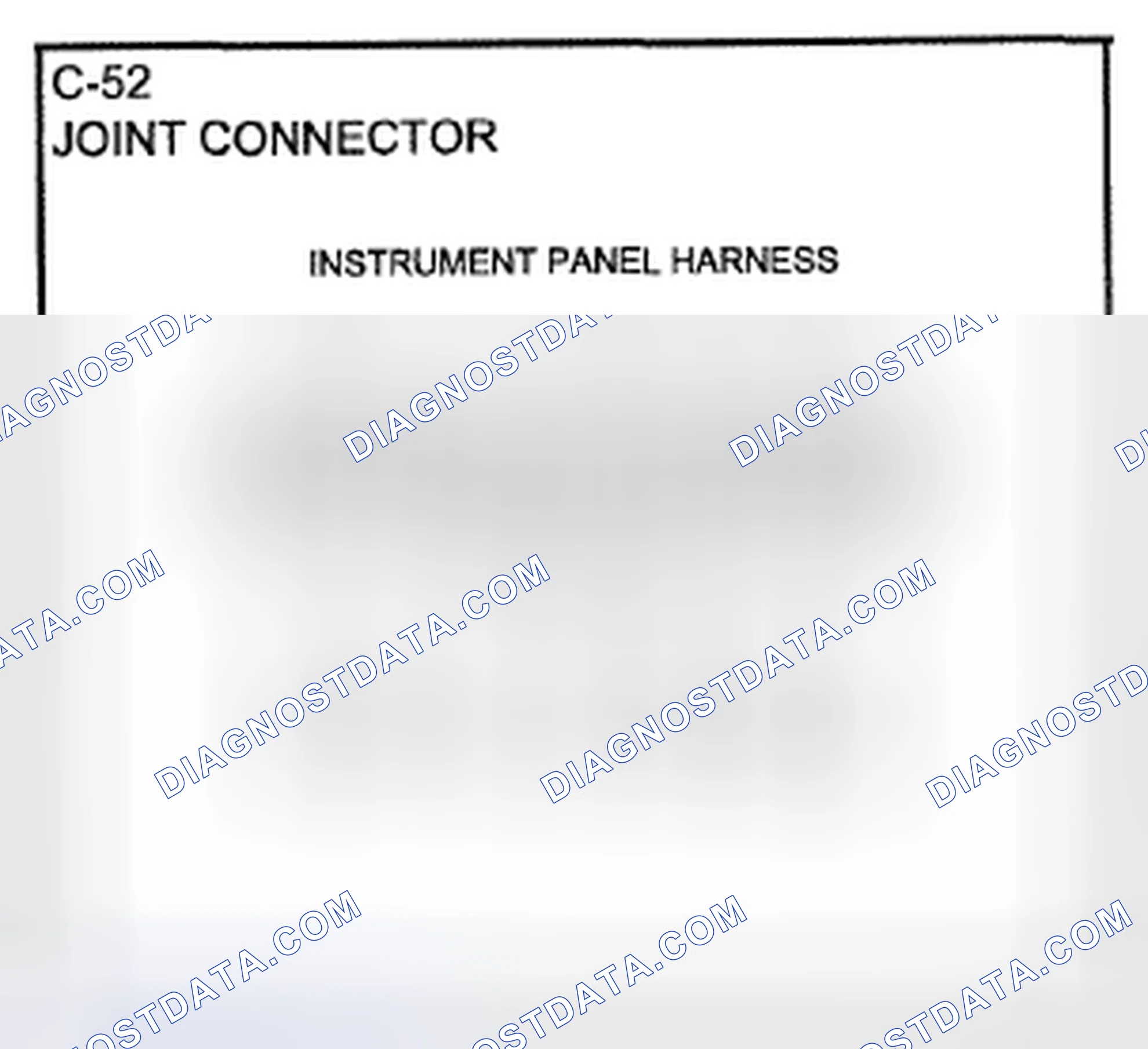 Scheme 78: Identifying Joint Connector Terminals (C-52)