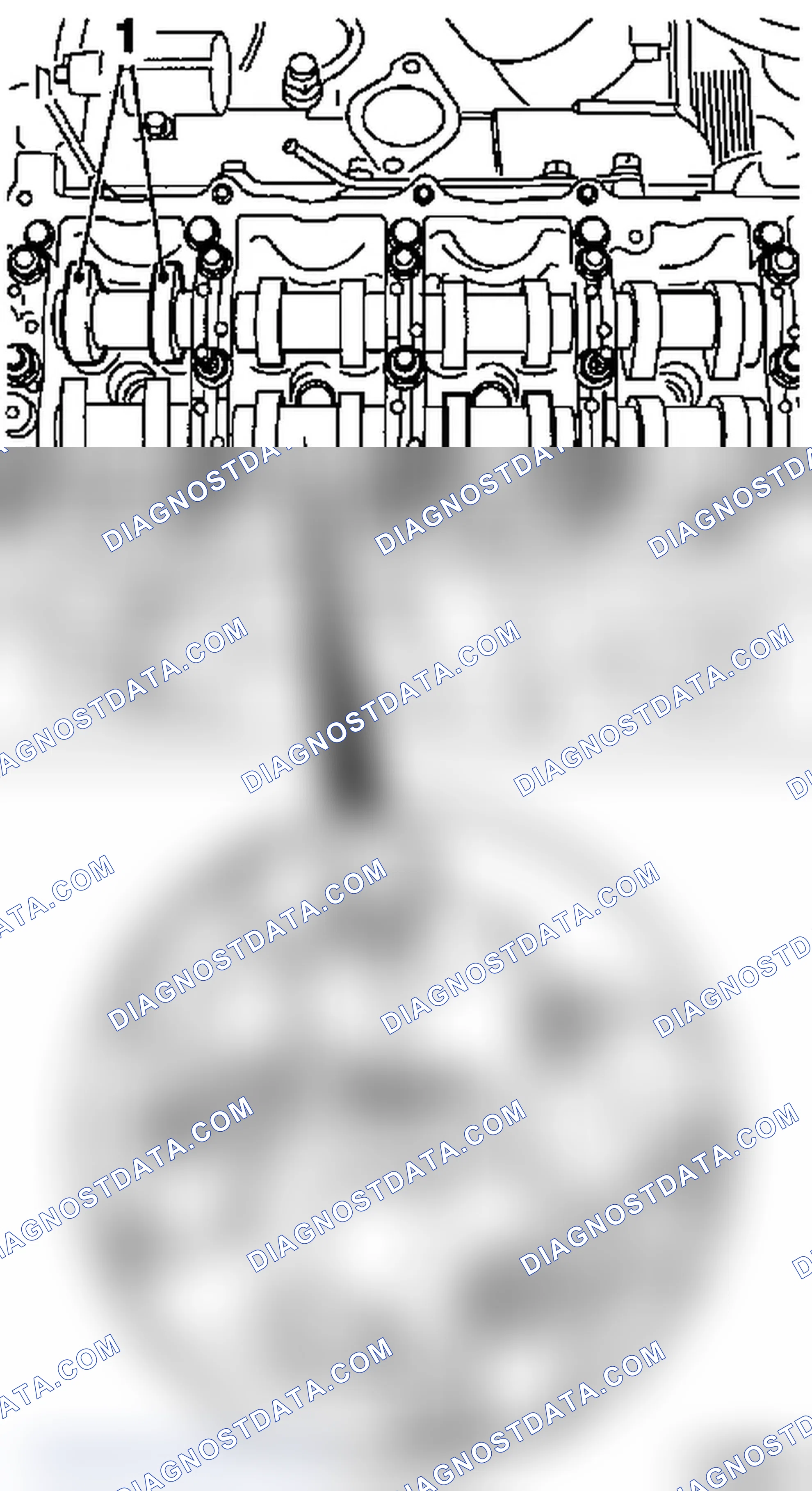 Repair Engine Using an Engine Short Block (Y 17 DT)