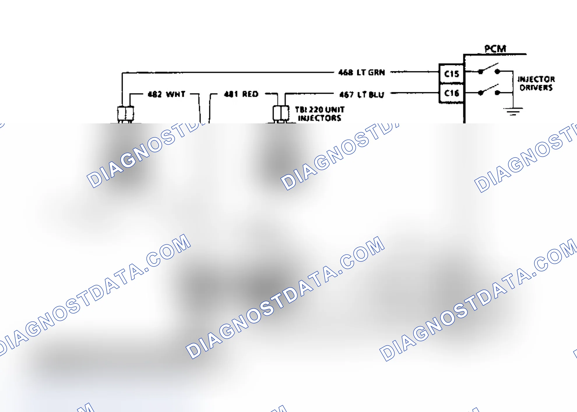 Scheme 71: Code 42 Schematic (All W/O 4L80-E Trans. Except 2.5L, 3.1L & 4.3L Turbo) Electronic Spark Timing