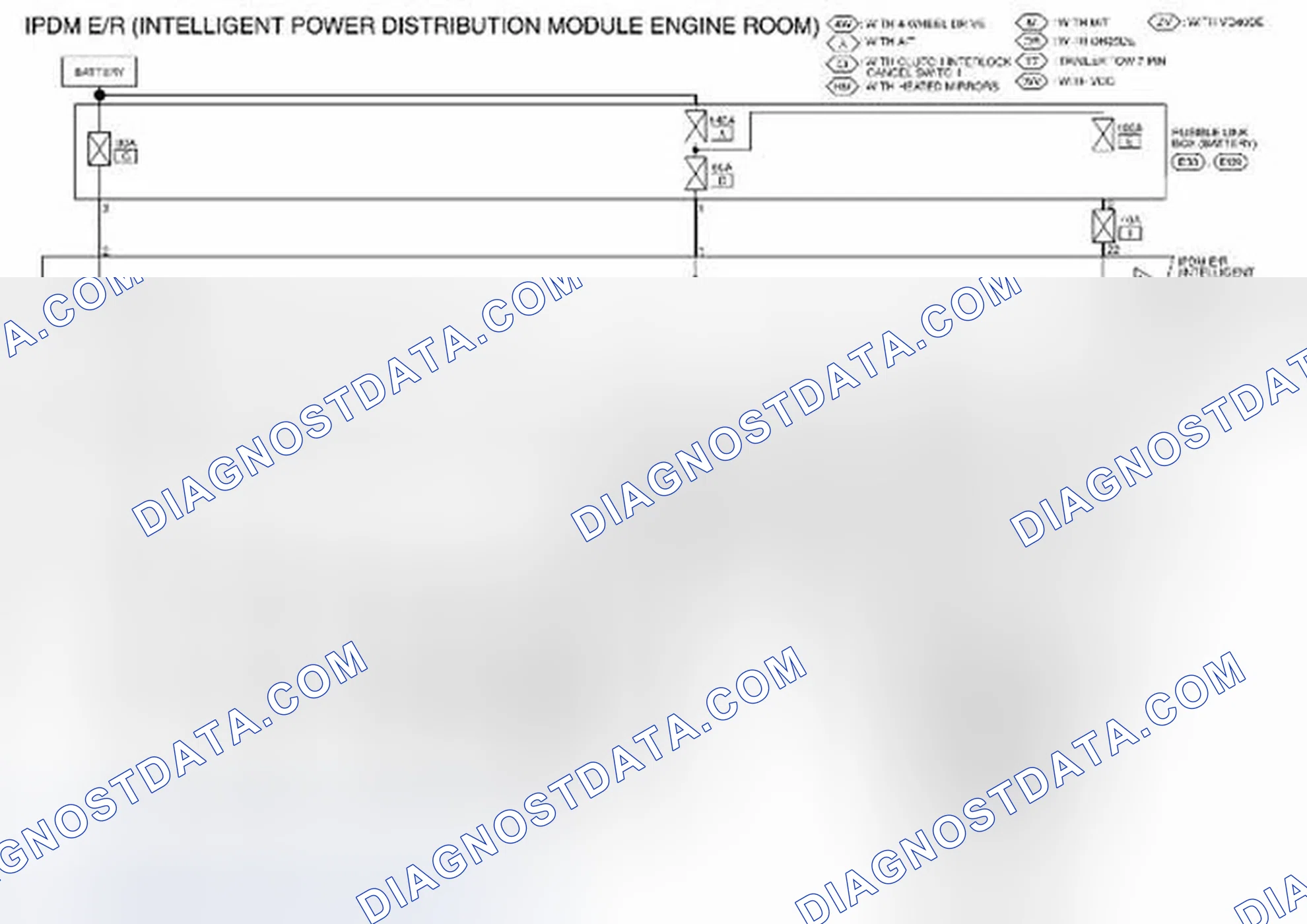 Scheme 269: IPDM E/R (Intelligent Power Distribution Module Engine Room): Wiring Diagram