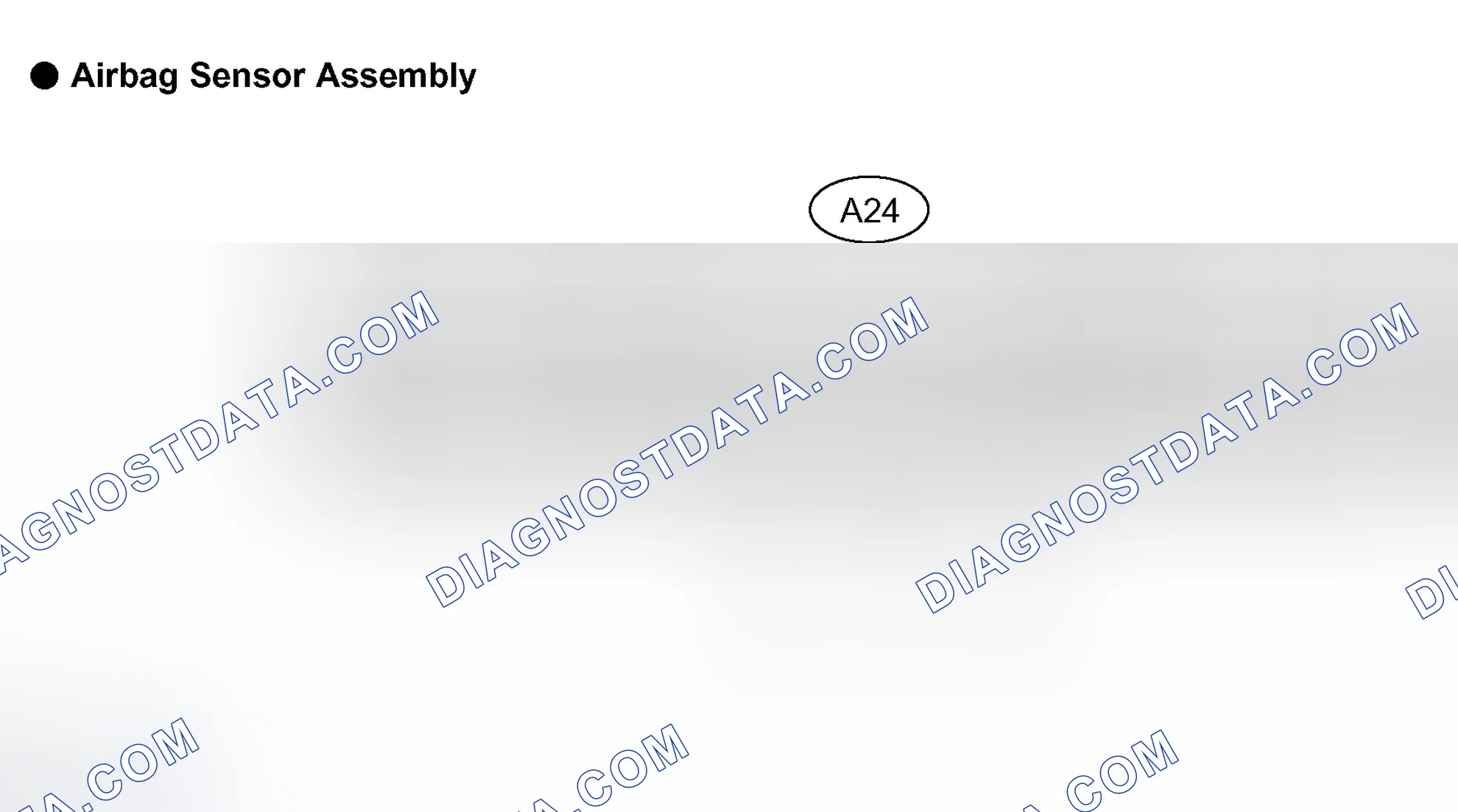 Scheme 54: Identifying Airbag Sensor Assembly Terminals