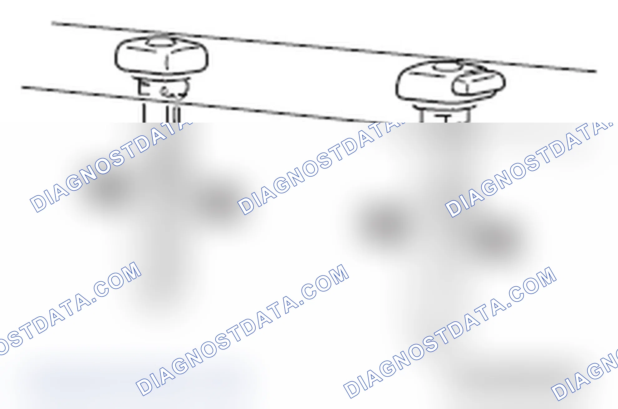 Scheme 36: << B >> HEAD RESTRAINT GUIDE REMOVAL