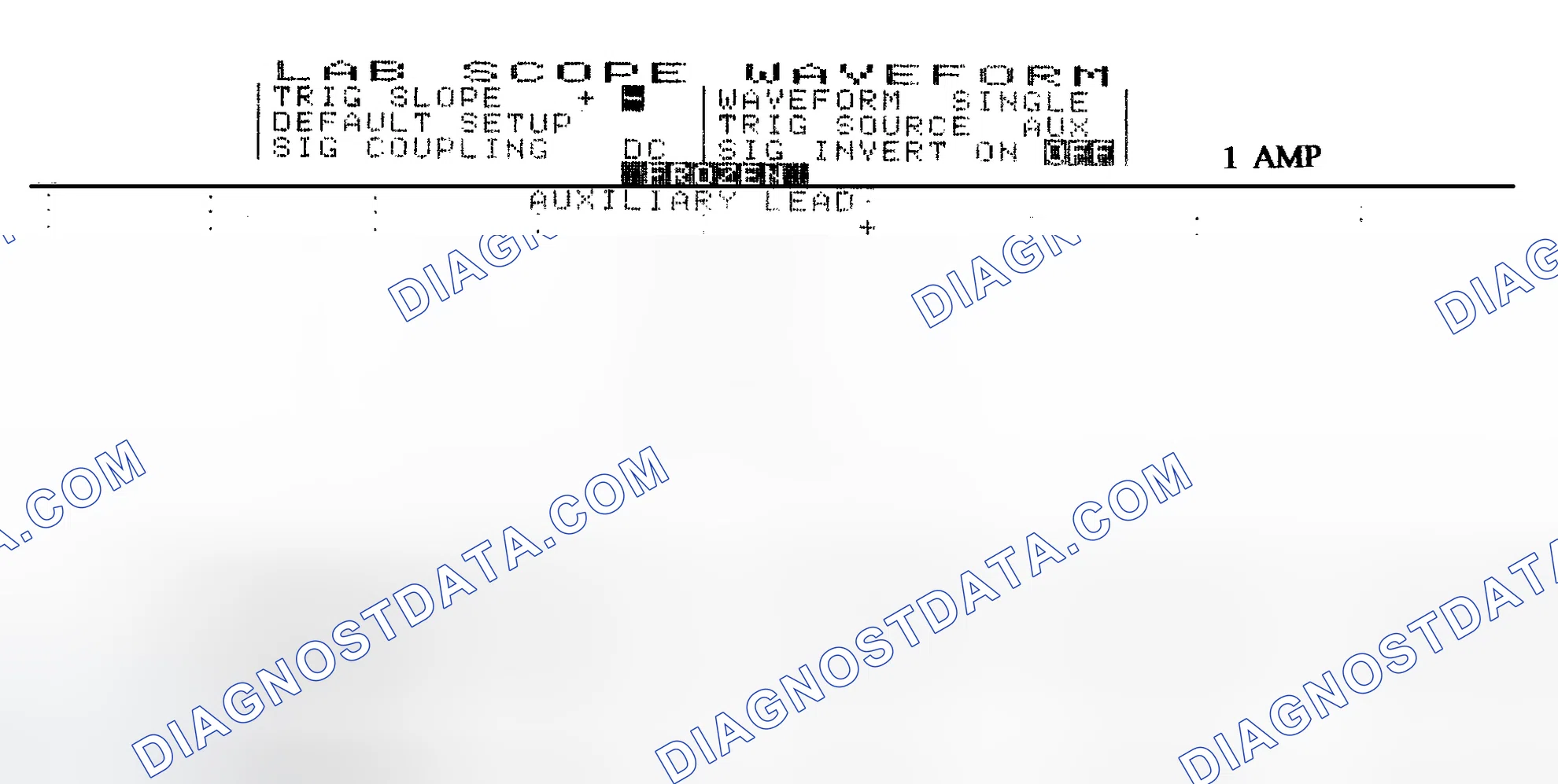 Scheme 20: Single Injector w/Normal Current Flow - Current Pattern