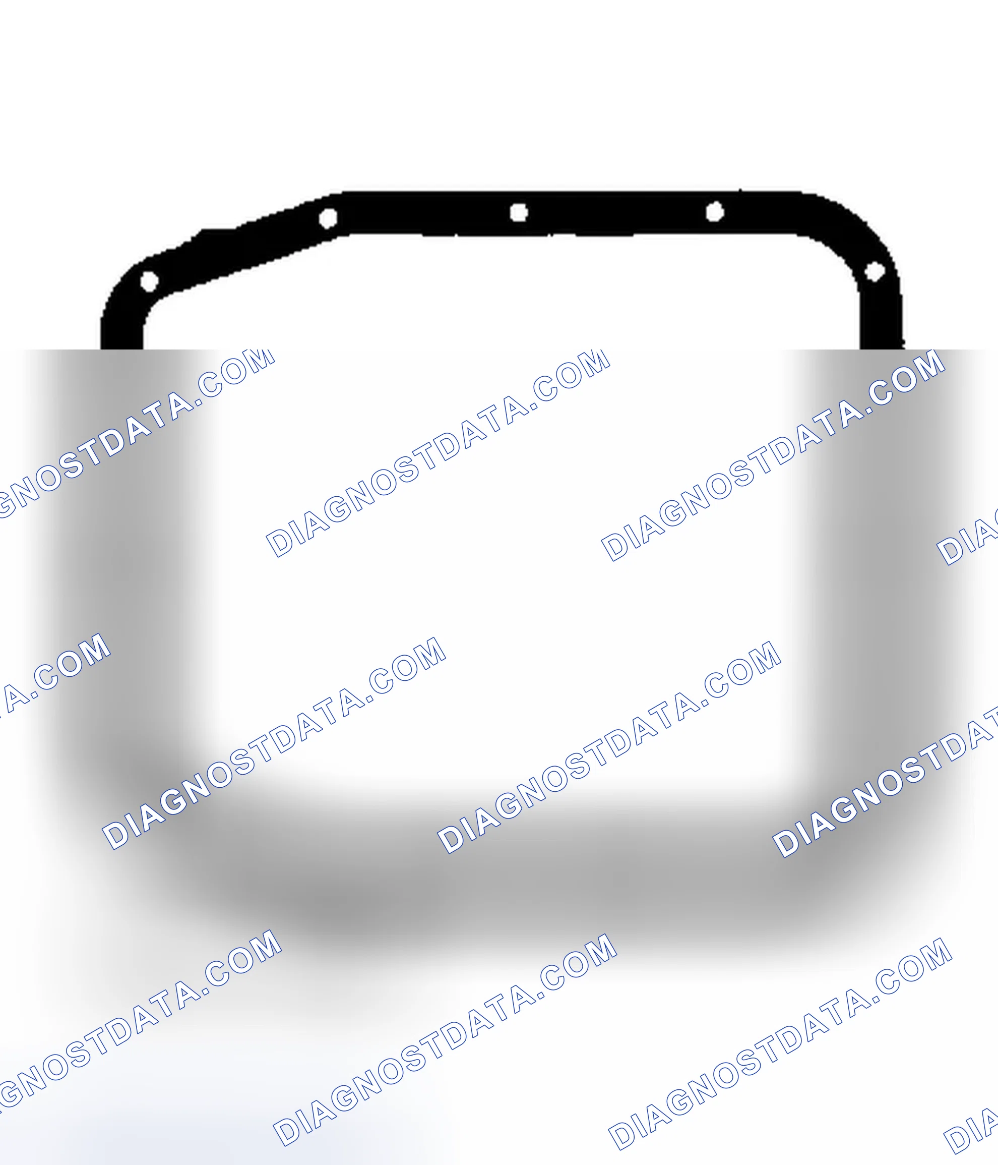 Scheme 12: Identifying Oil Pan Gasket (4R70W)