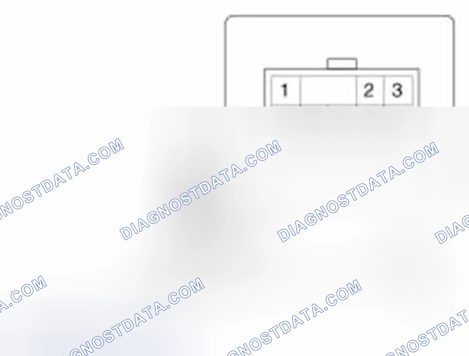 Scheme 44: Passenger Power Window Switch Inspection