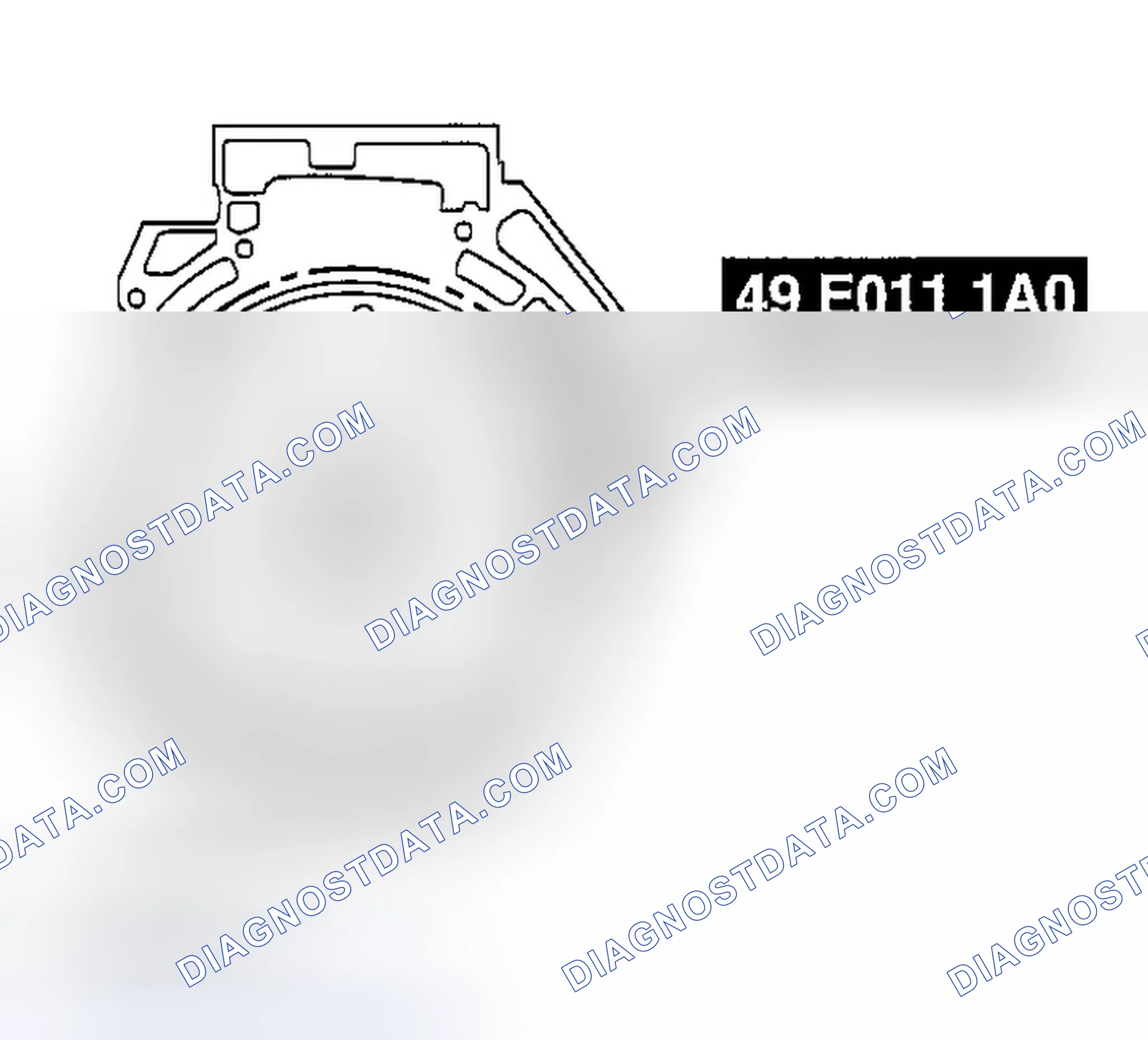 Scheme 125: CRANKSHAFT PULLEY LOCK BOLT DISASSEMBLY NOTE