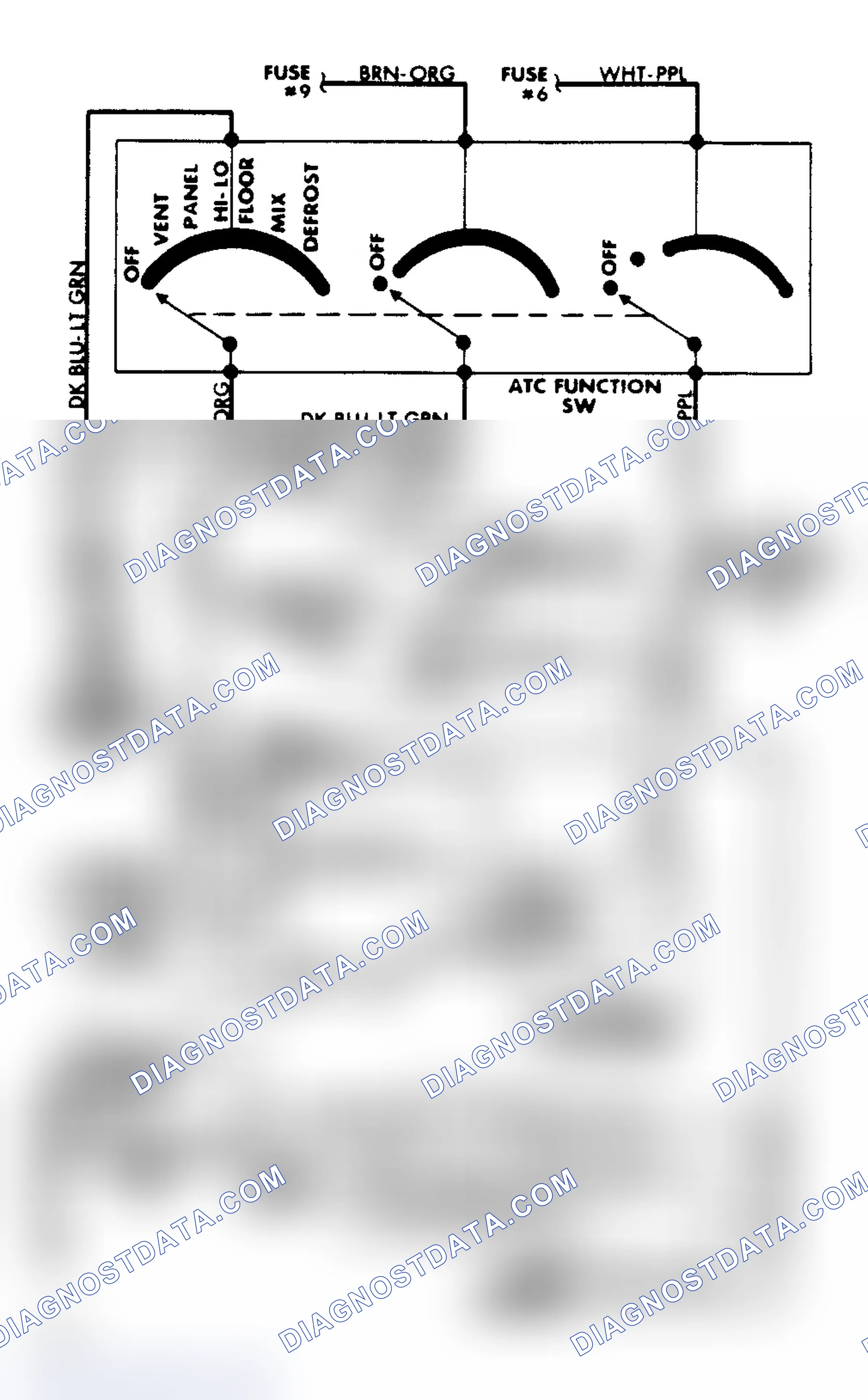 Scheme 15: 1987 ATC Wiring Diagram (Town Car)