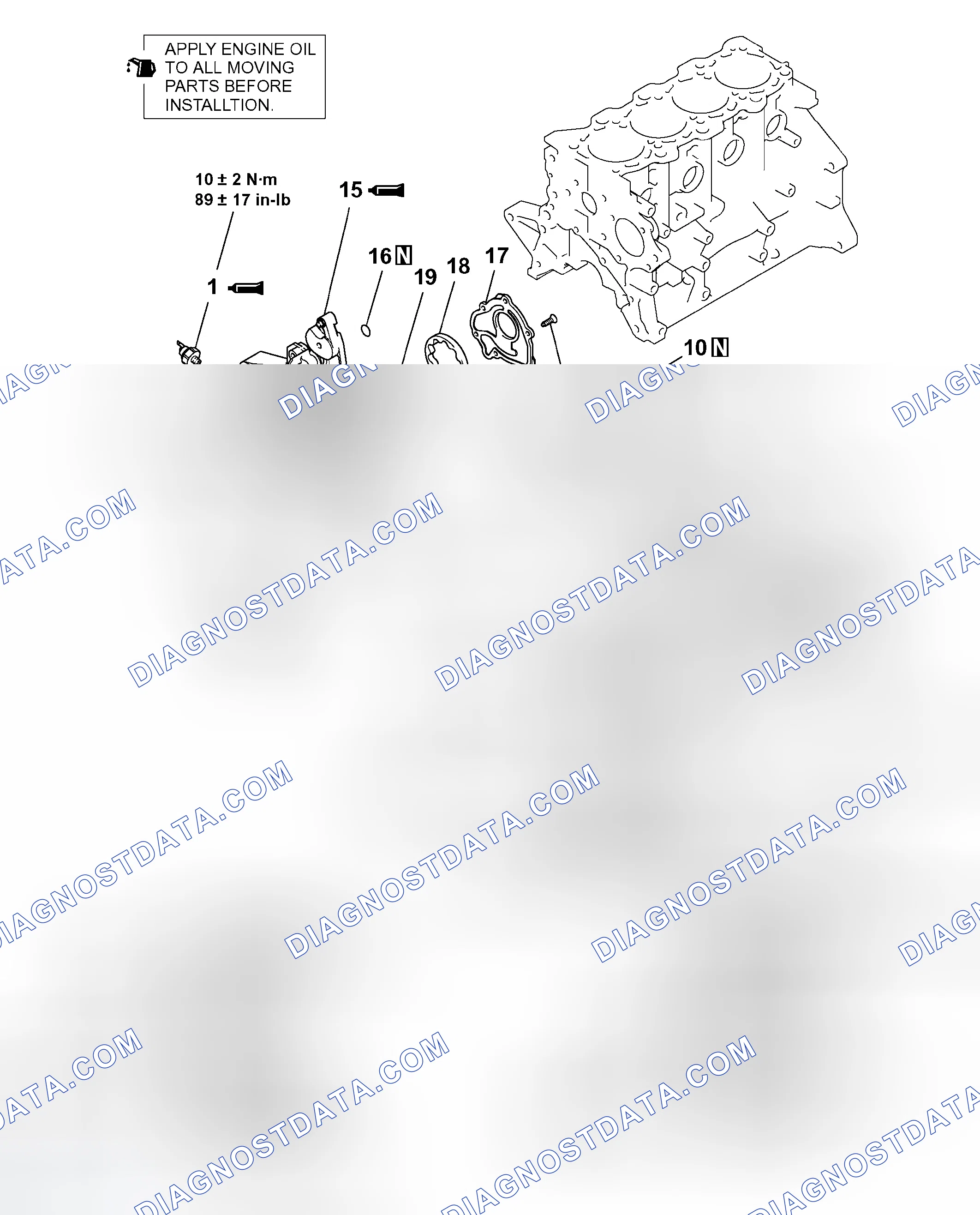 Scheme 534: REMOVAL AND INSTALLATION