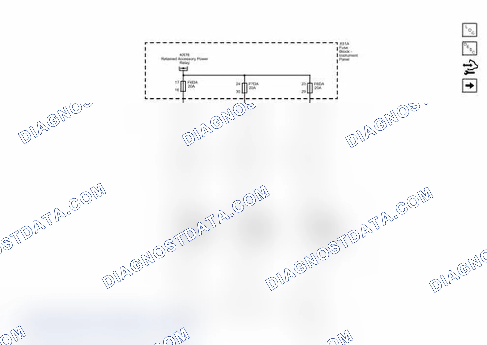 Scheme 240: DC Power Outlets (Without CW1 or CZ2)