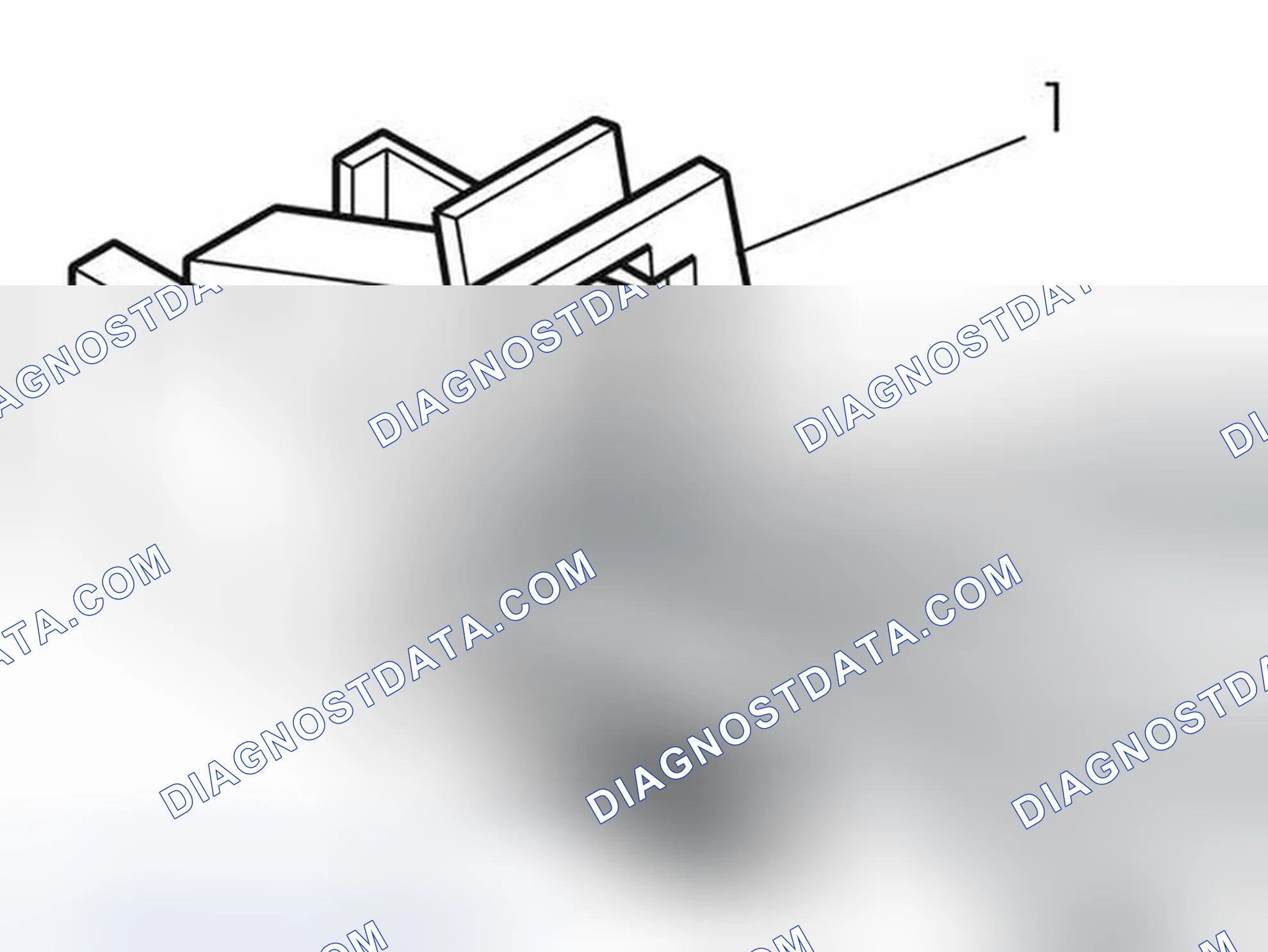 Scheme 461: DISASSEMBLING THE COMBINED CONNECTOR (OPTIC AND ELECTRICAL CONDUCTOR) (1)