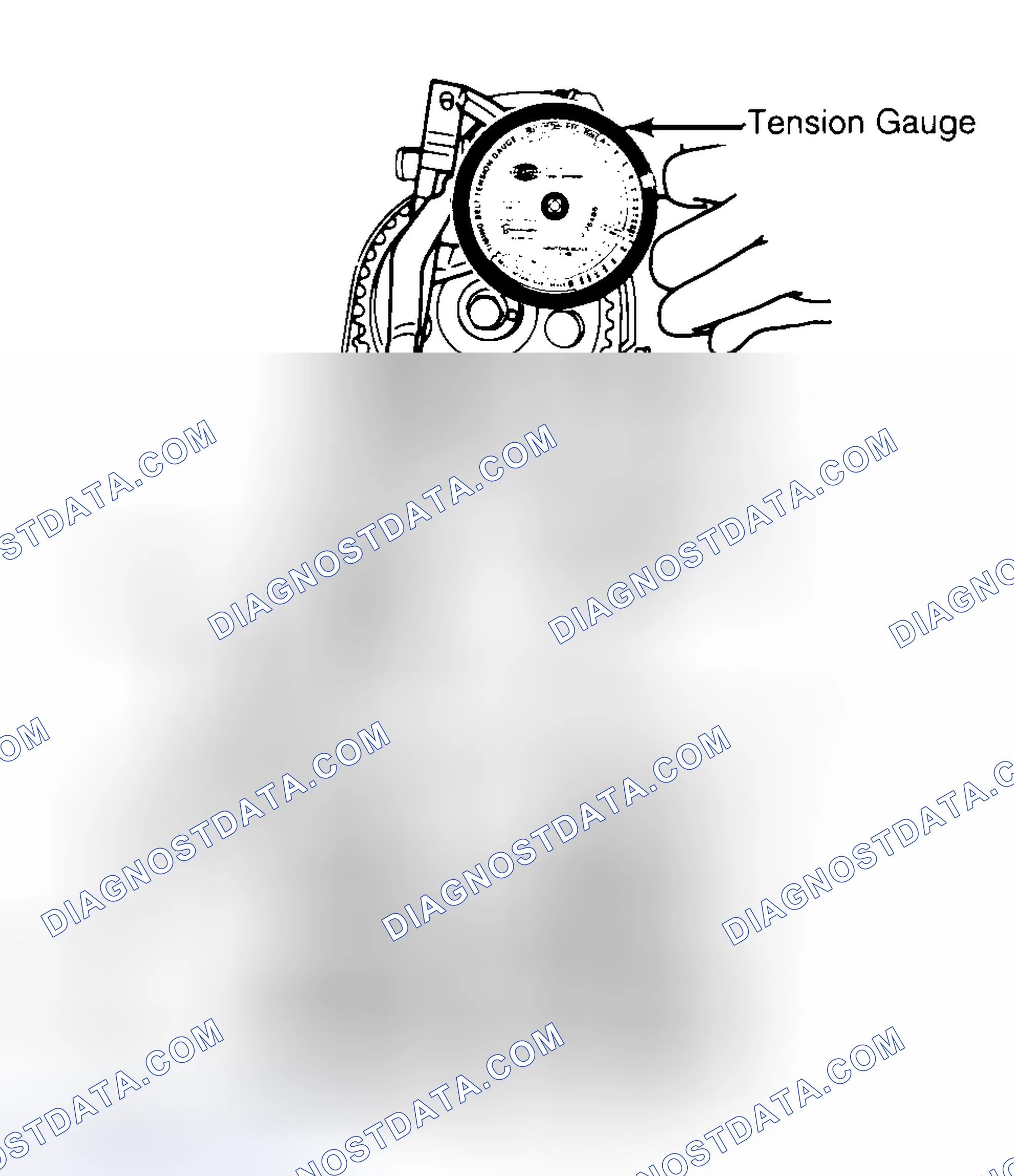Scheme 3: Adjusting Typical Timing Belt Tension